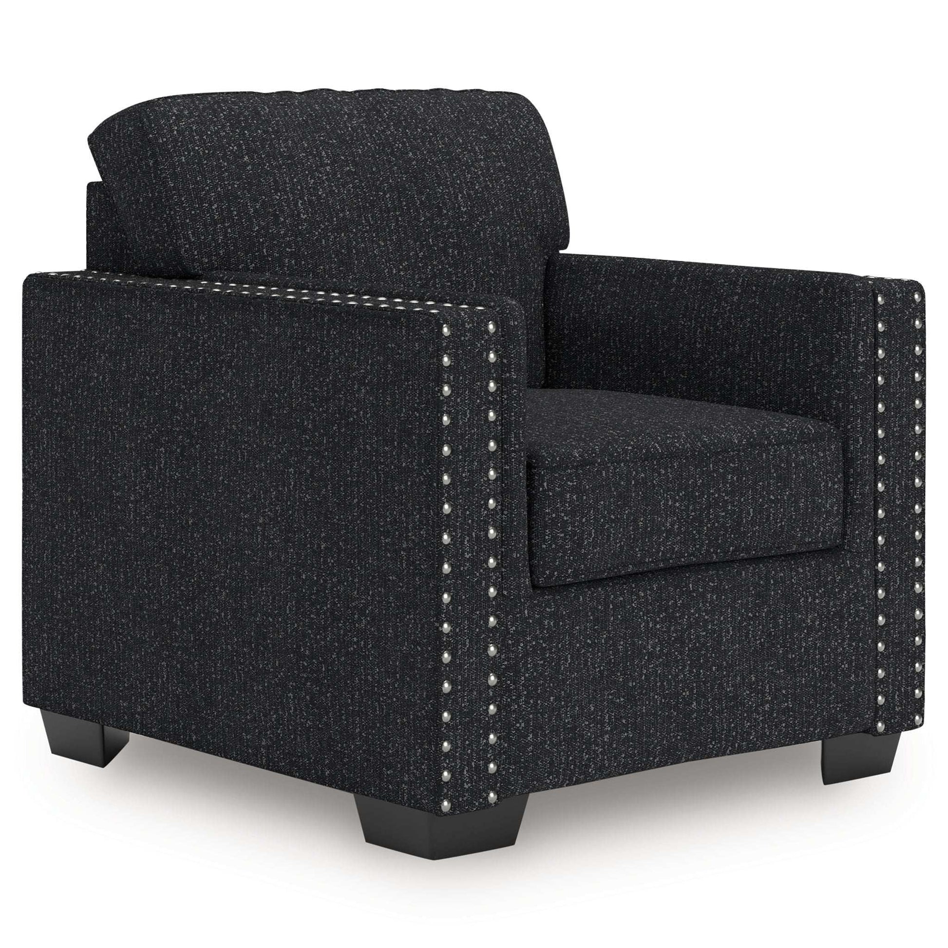 Jasmine Peaks - Chair - Coal - Best Buy Furniture