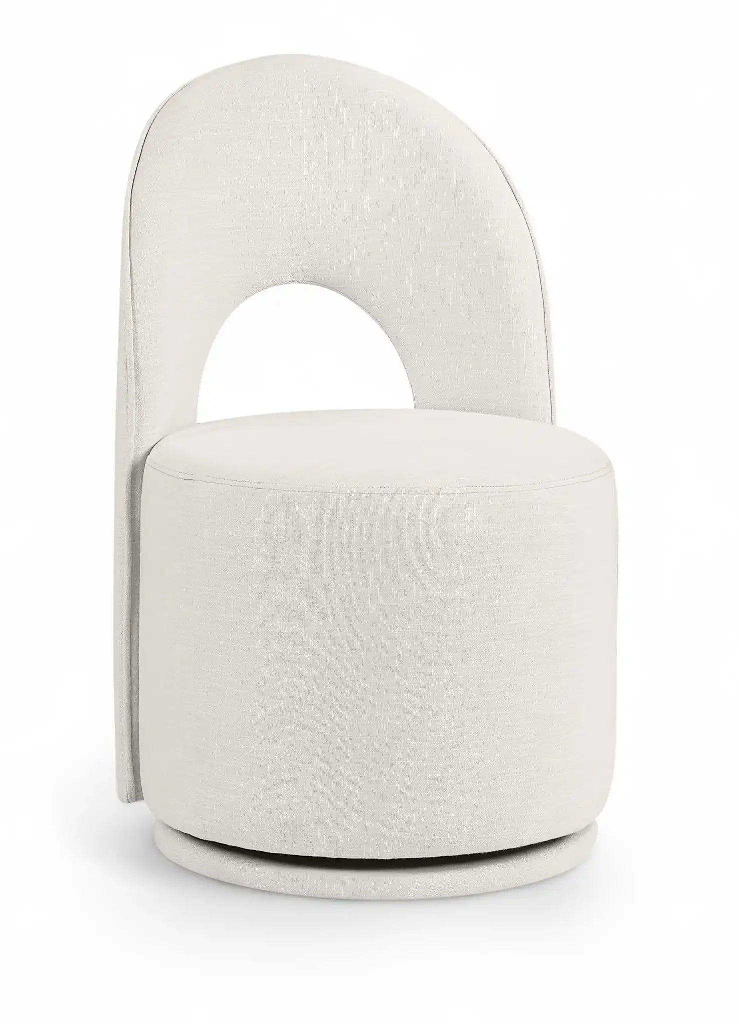 Cirelle - Linen Textured Performance Fabric Dining Chair (Set of 2) - Best Buy Furniture