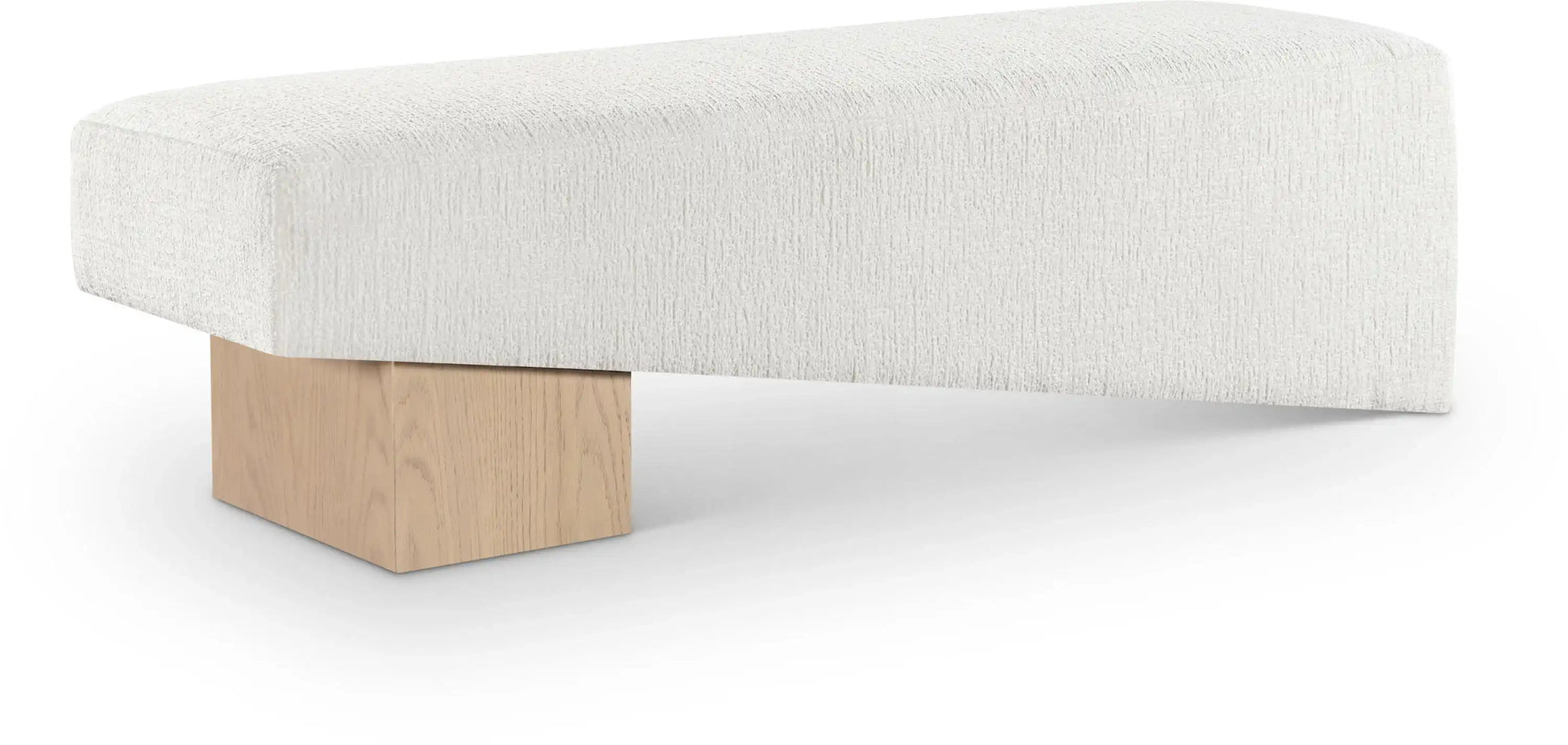 Alora - Bench - Light Brown Base - Best Buy Furniture