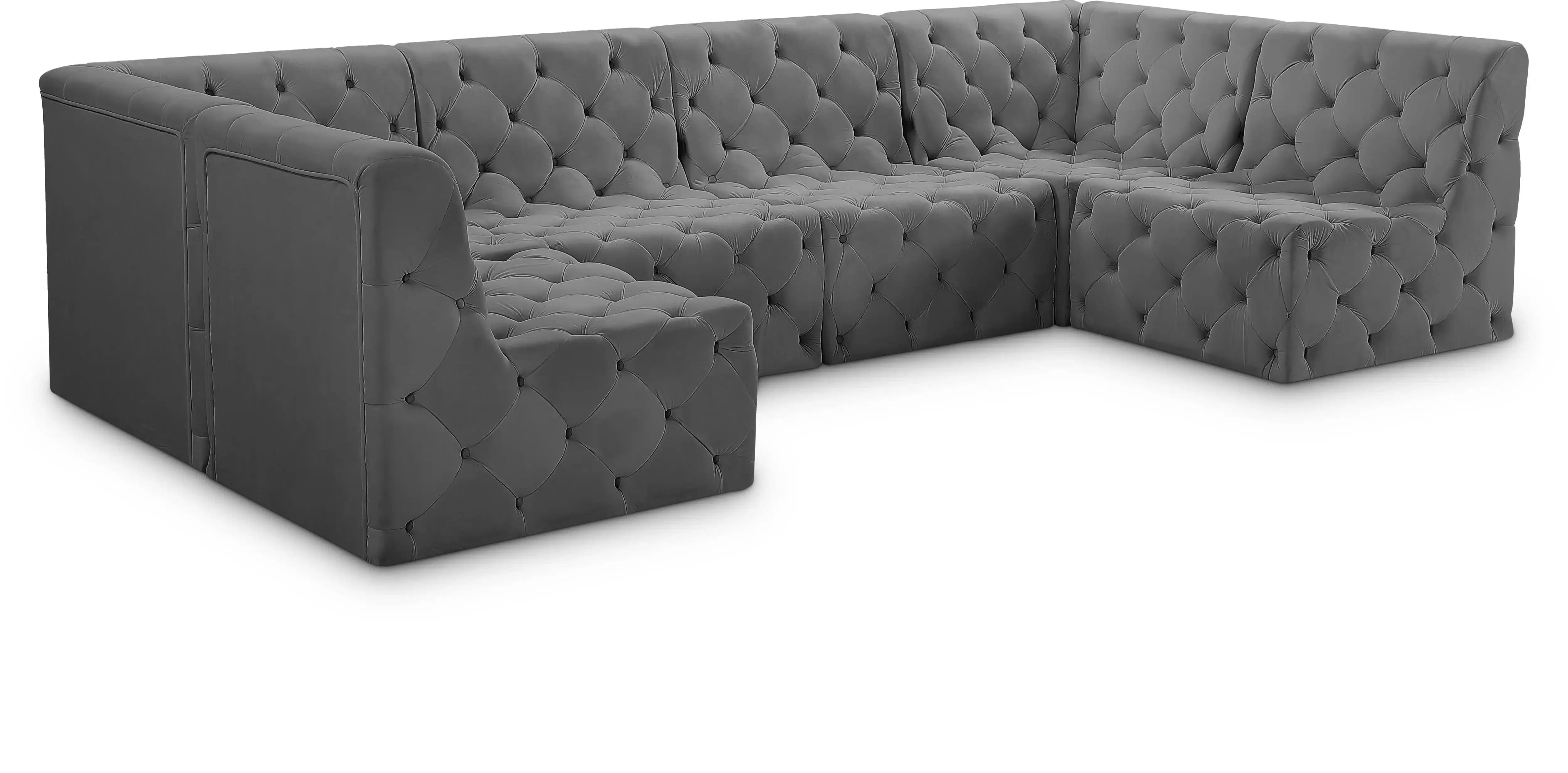 Tuft - 6 Piece Modular Sectional - Best Buy Furniture