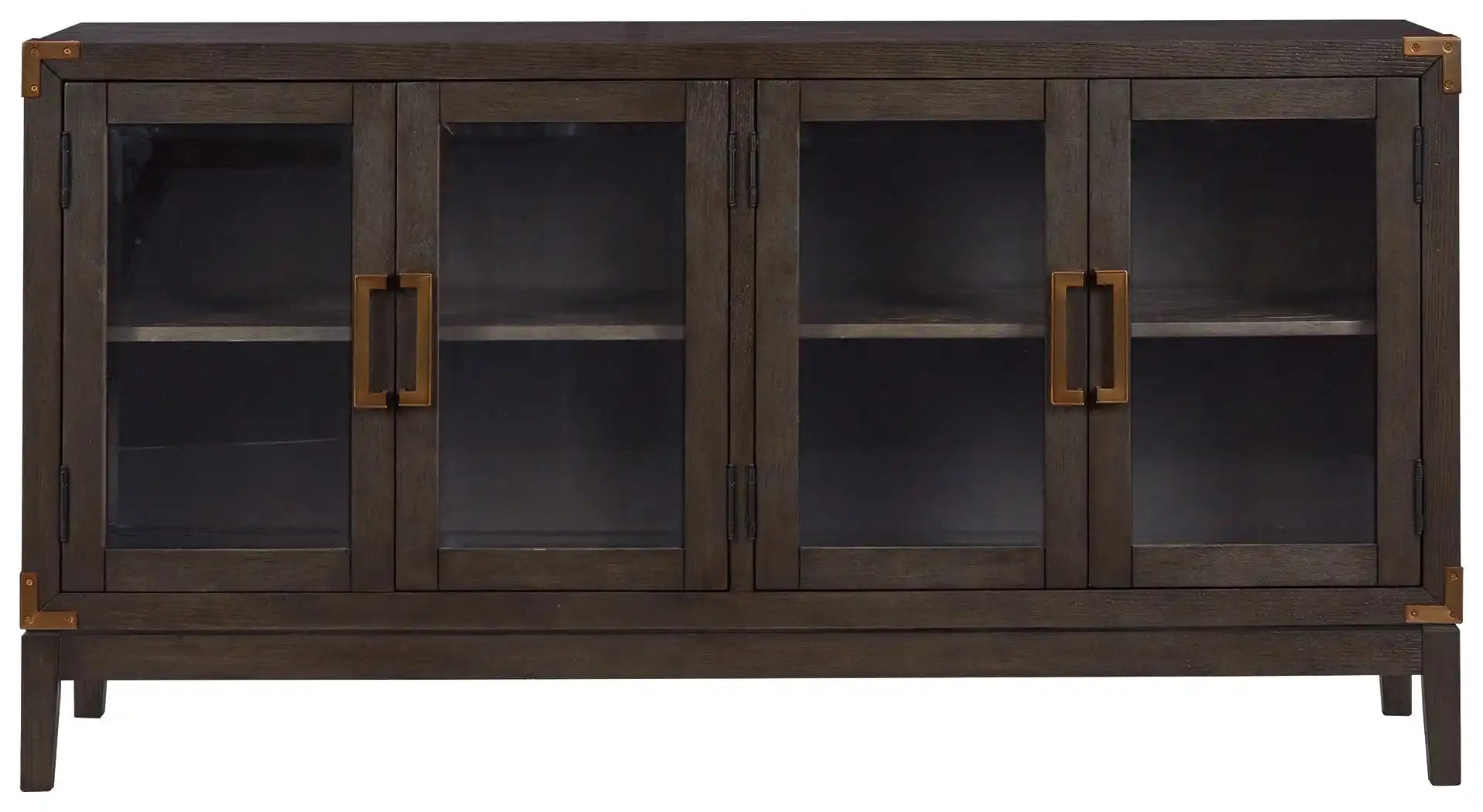 Burkhaus - Dining Room Server - Dark Brown - Best Buy Furniture
