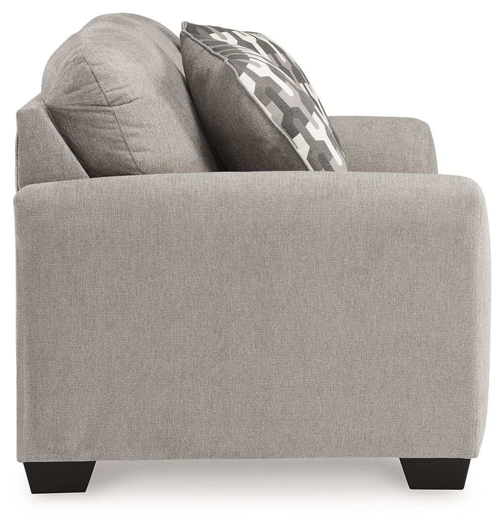 Avenal Park - Loveseat - Flannel - Best Buy Furniture