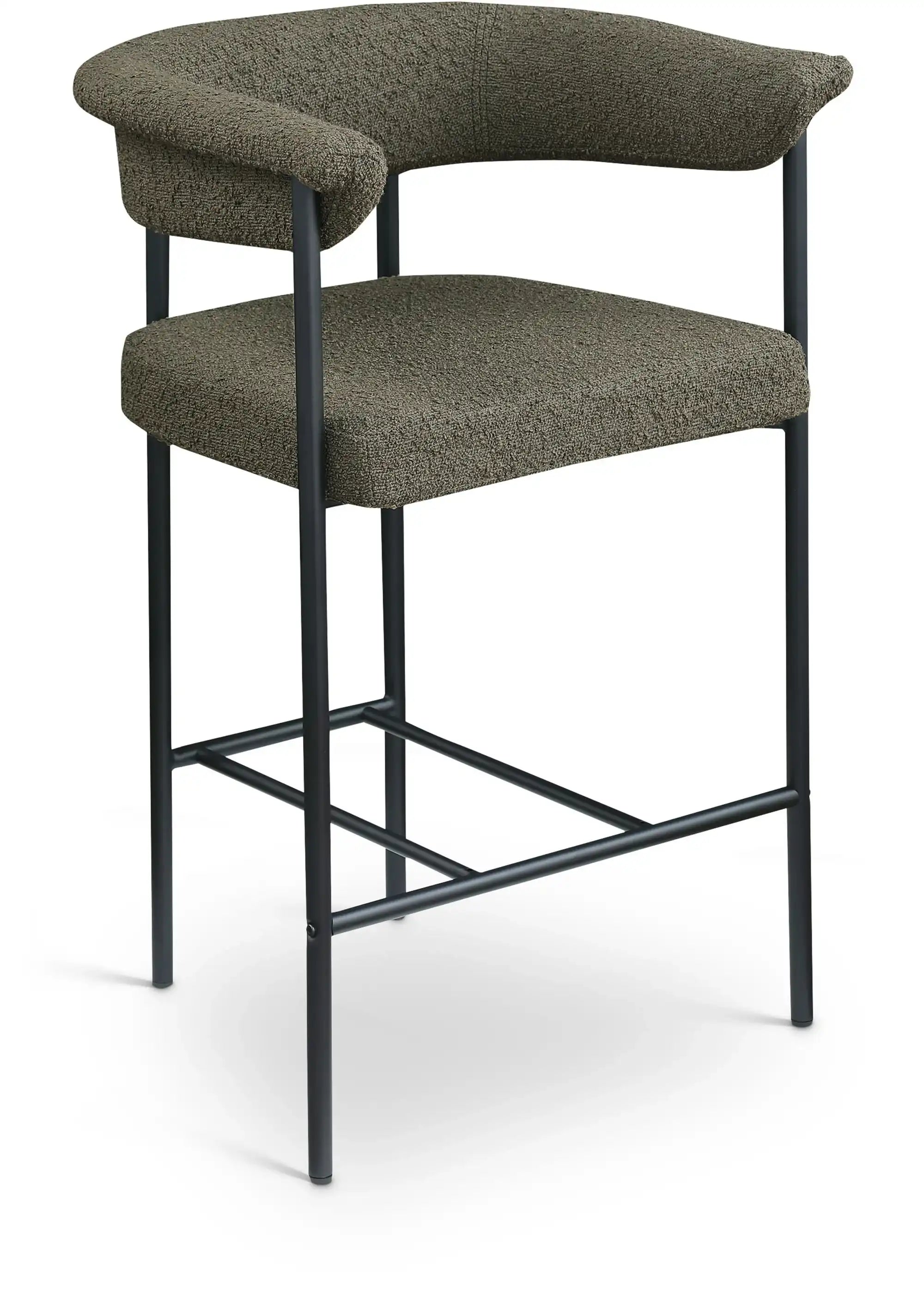 Malin - Boucle Counter Stool (Set of 2) - Best Buy Furniture