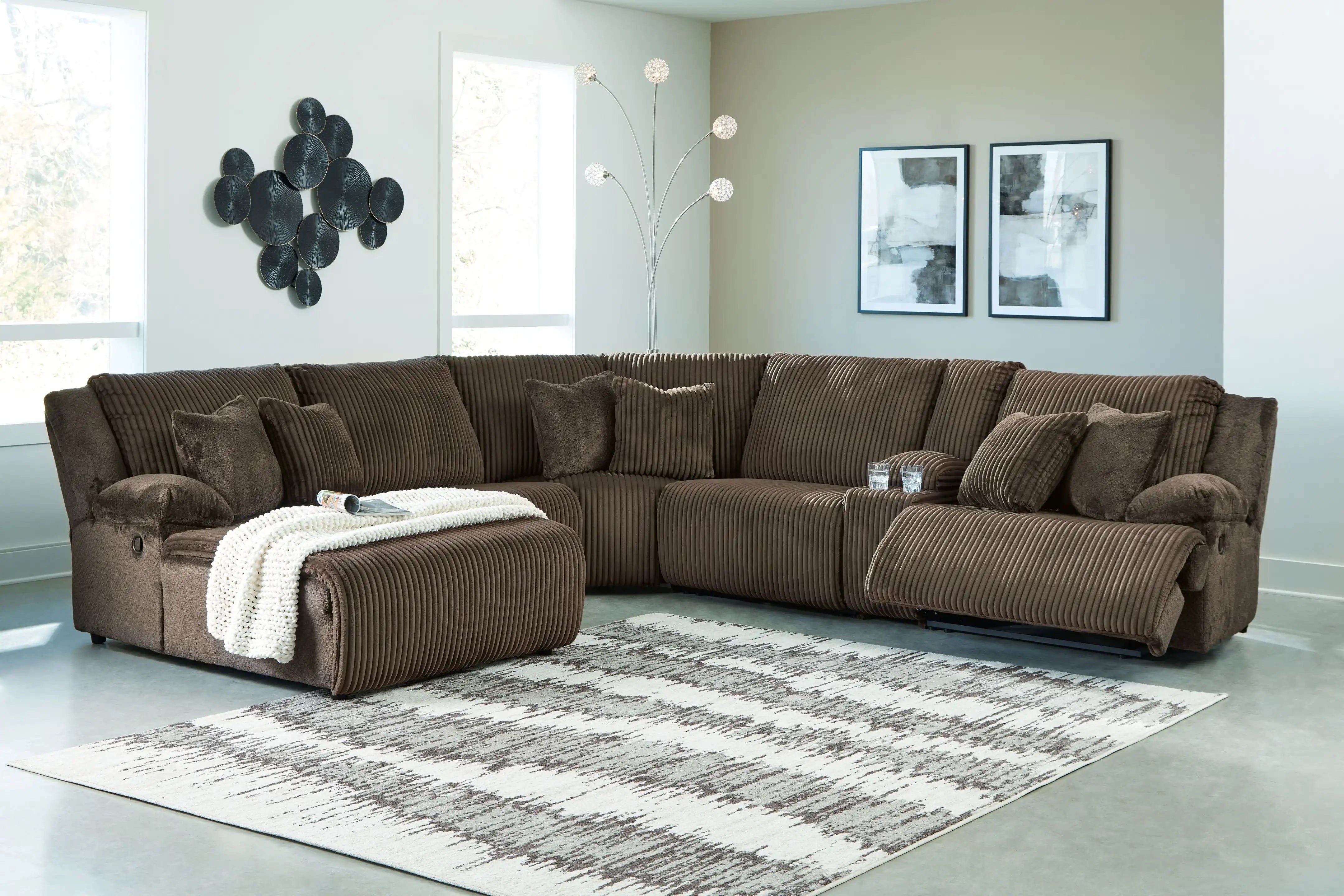 Top Tier - Reclining Sectional - Best Buy Furniture