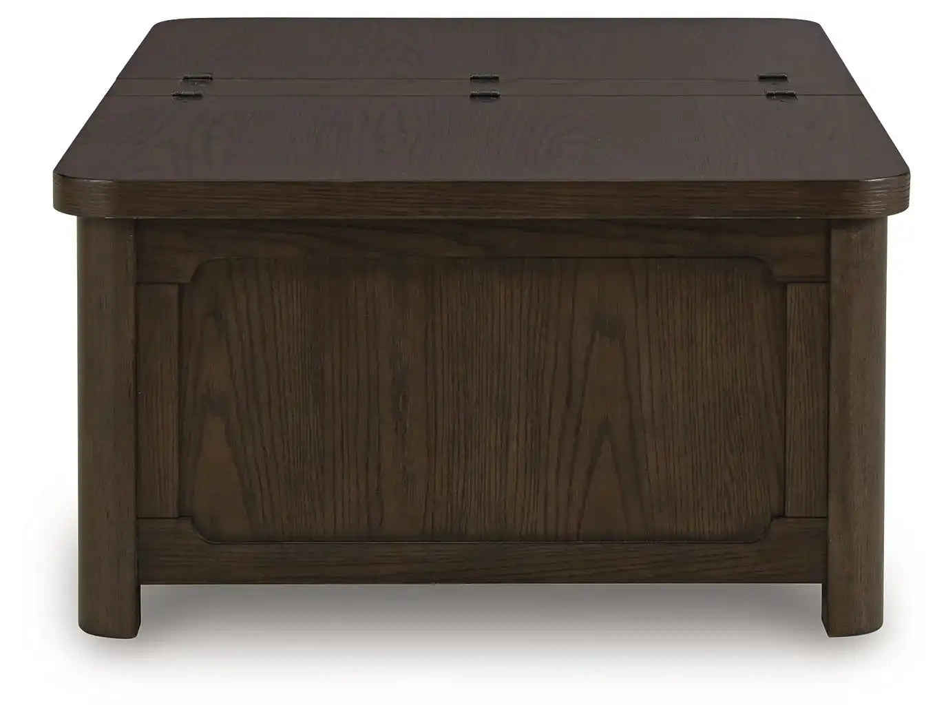 Breckington - Cocktail Table With Storage - Dark Brown - Best Buy Furniture