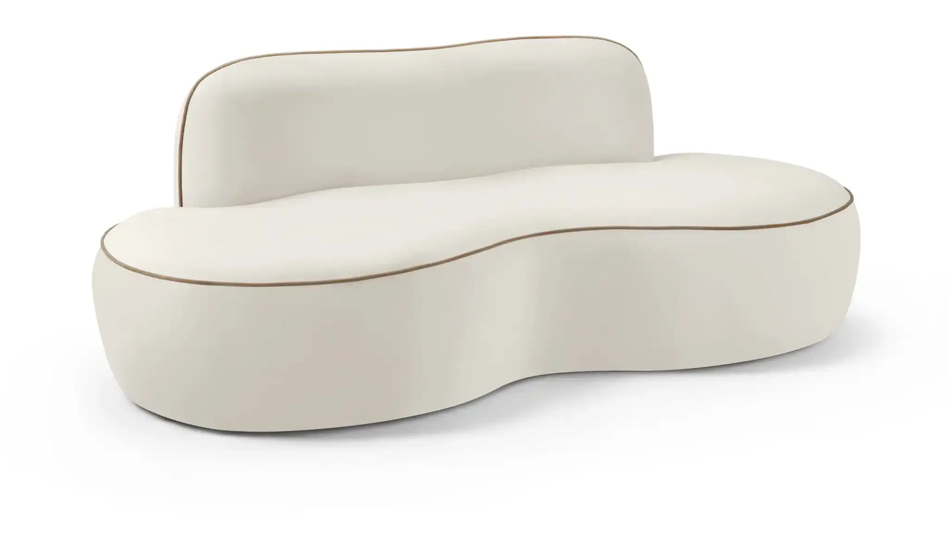 Swerve - Velvet 77" Upholstered Loveseat - Best Buy Furniture