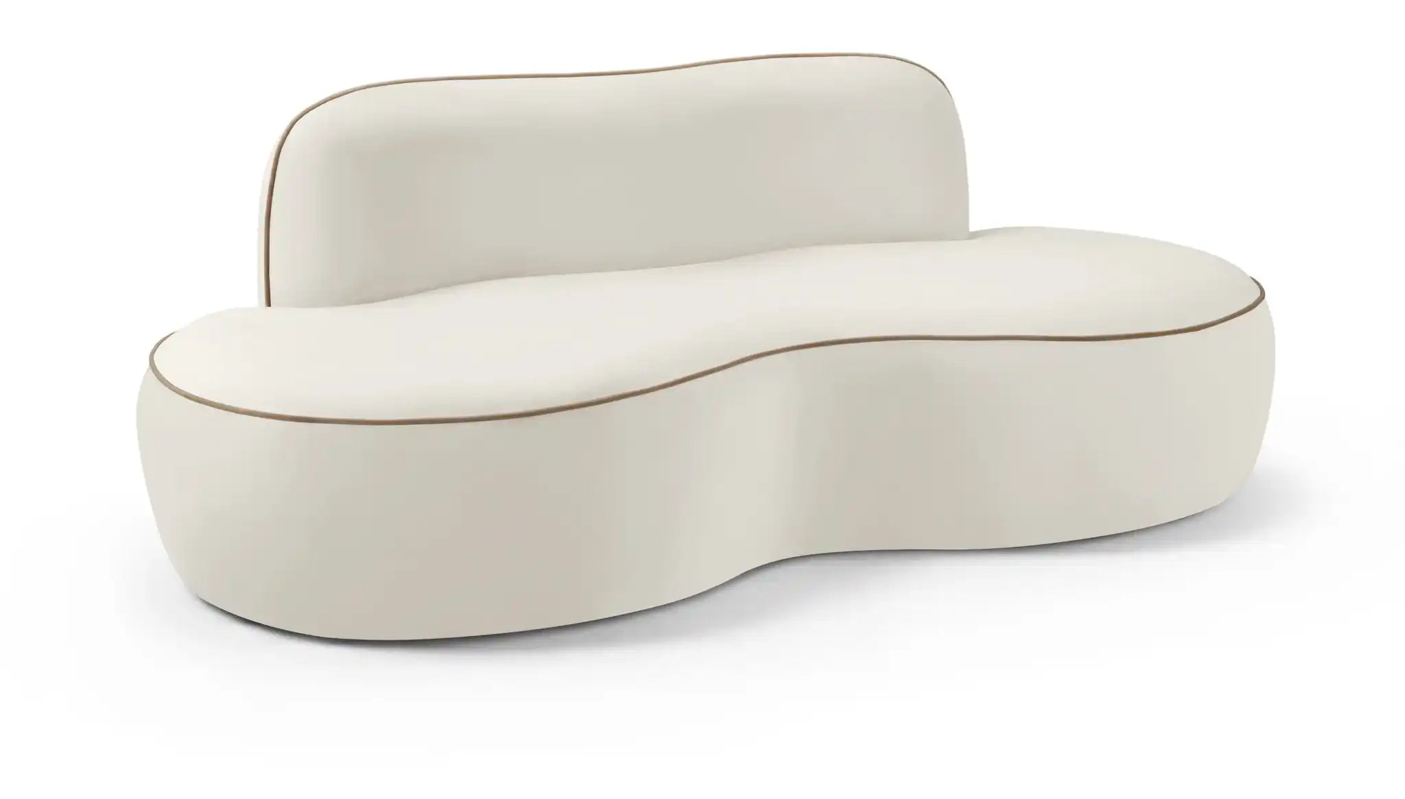 Swerve - Velvet 77" Upholstered Loveseat - Best Buy Furniture