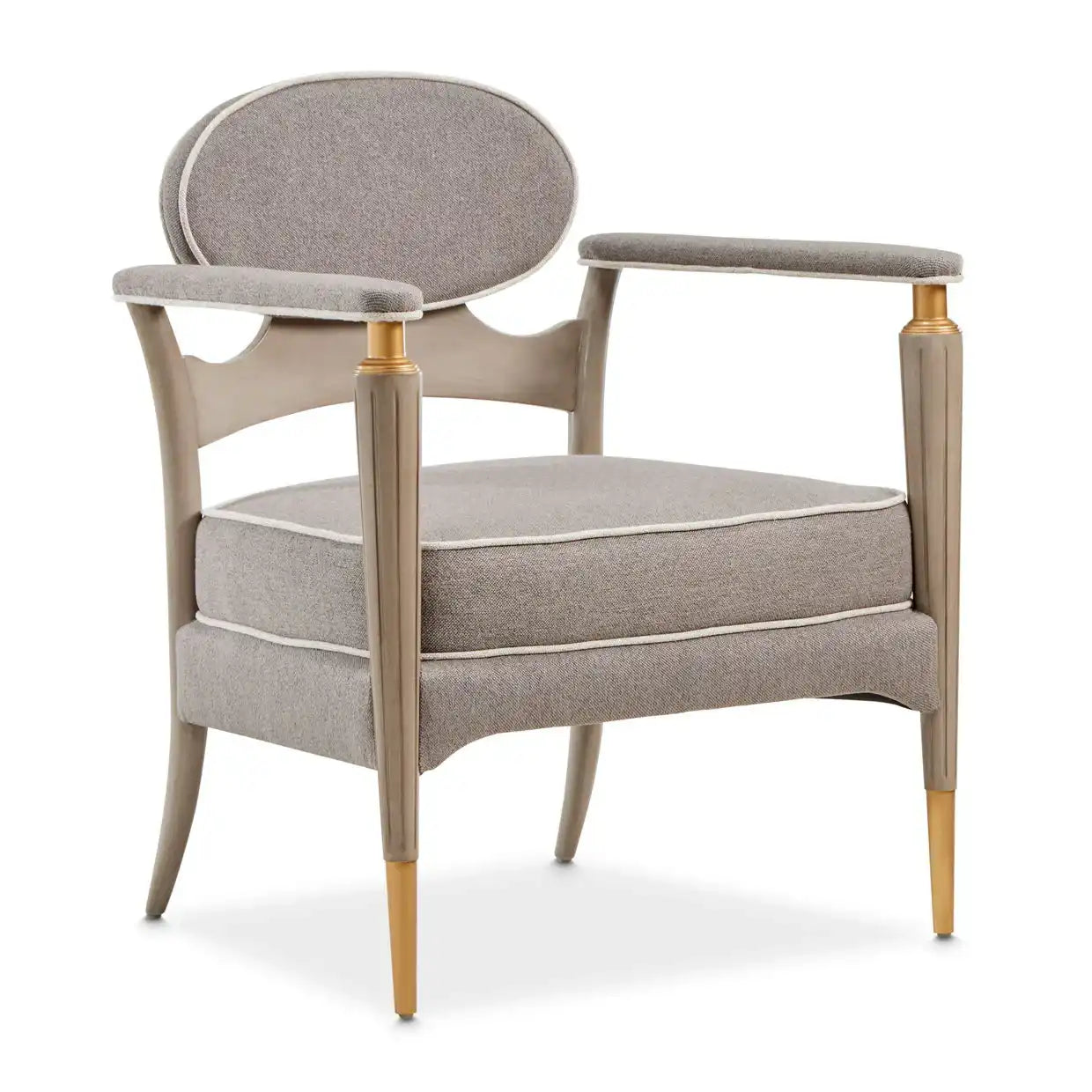 St. Charles - Accent Chair - Dove Gray - Best Buy Furniture
