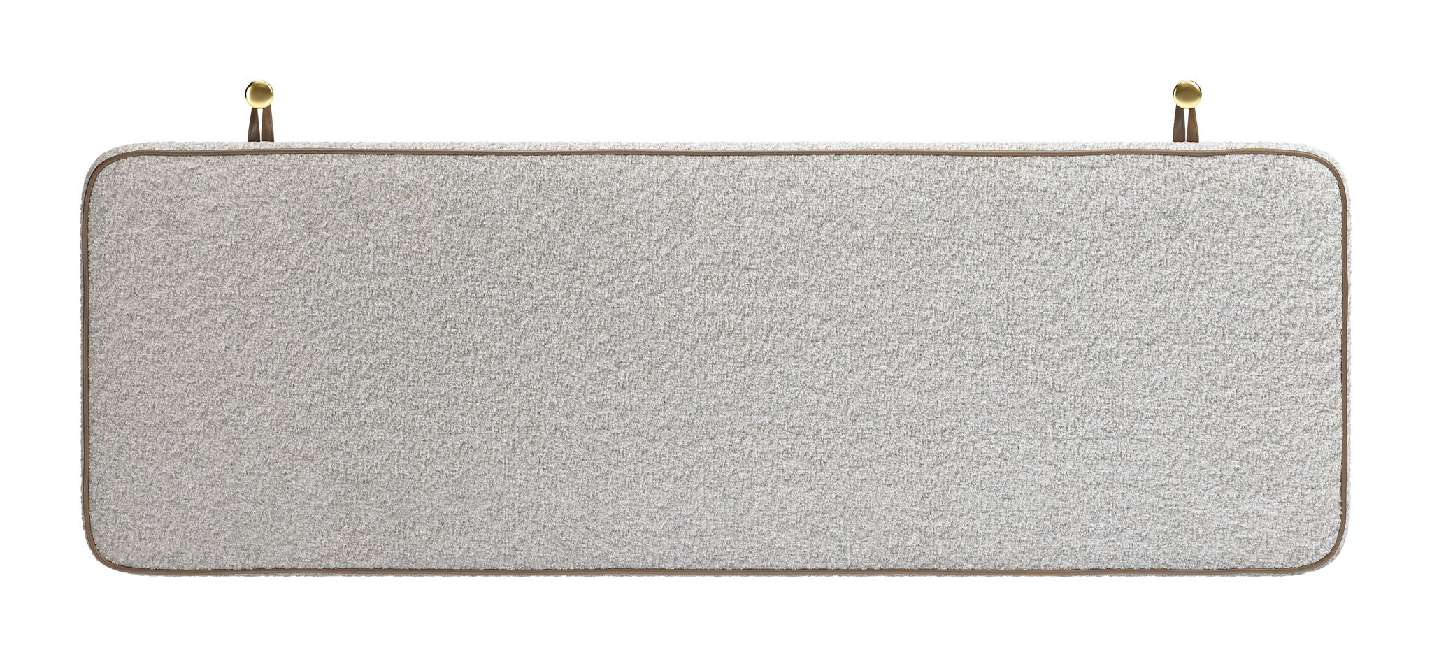 Bela - Floating Queen Headboard - White / Ivory