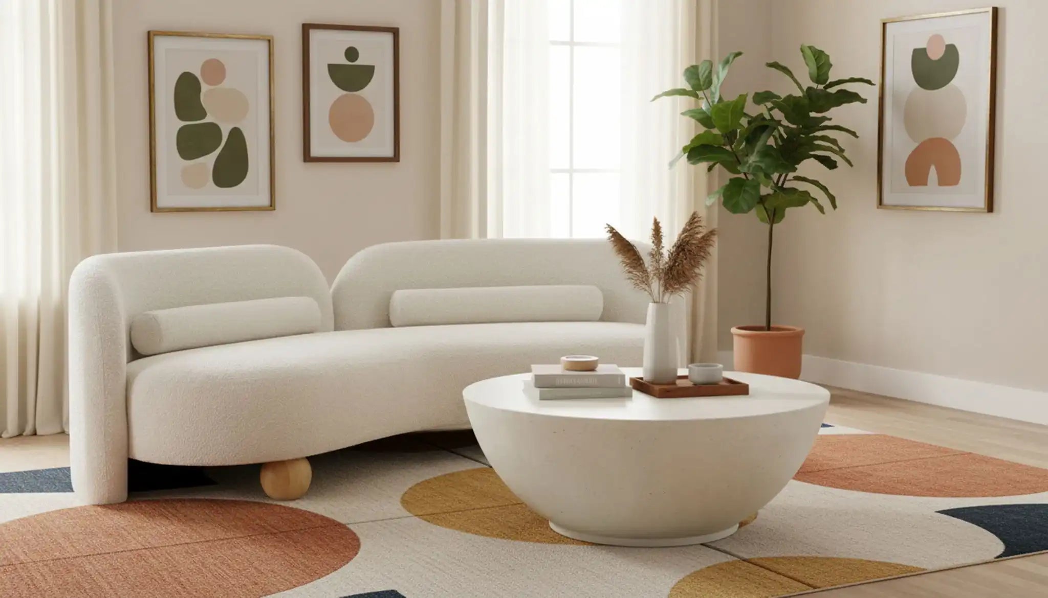 Daphne - Boucle Sofa