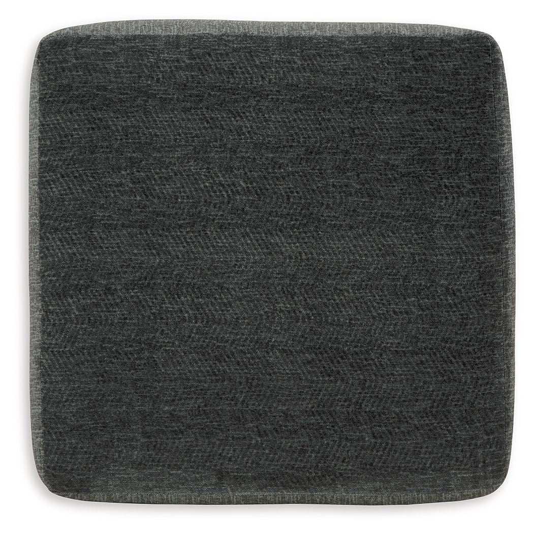 Biddeford - Oversized Accent Ottoman - Shadow - Best Buy Furniture