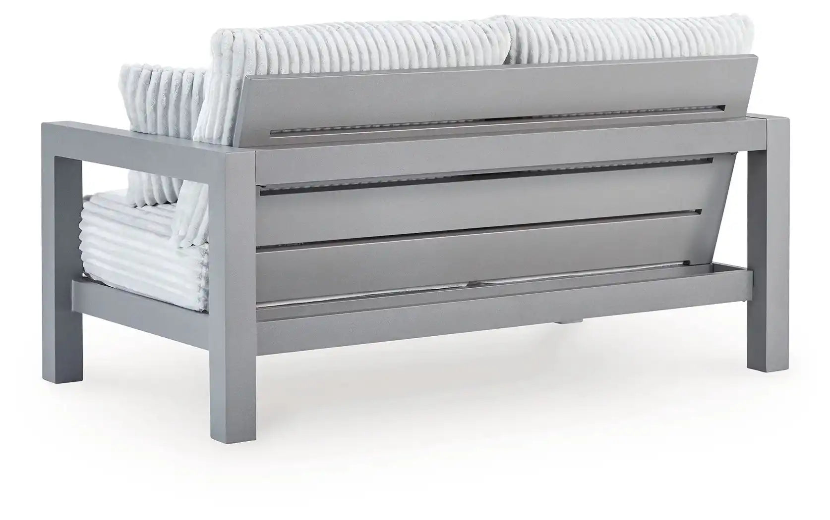 Hurley Park - Loveseat With Cushion - Gray - Best Buy Furniture