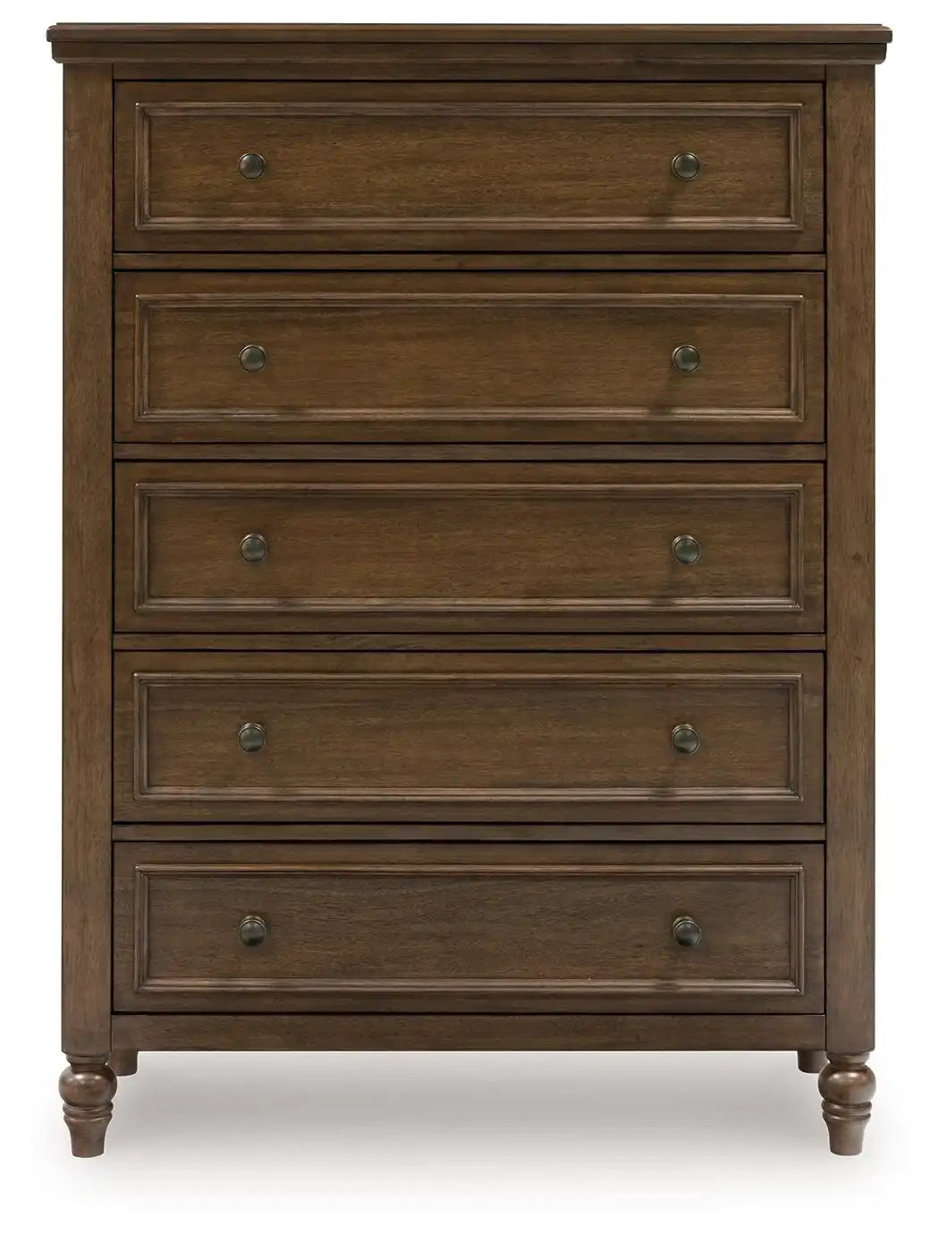 Sturlayne - Five Drawer Chest - Brown - Best Buy Furniture