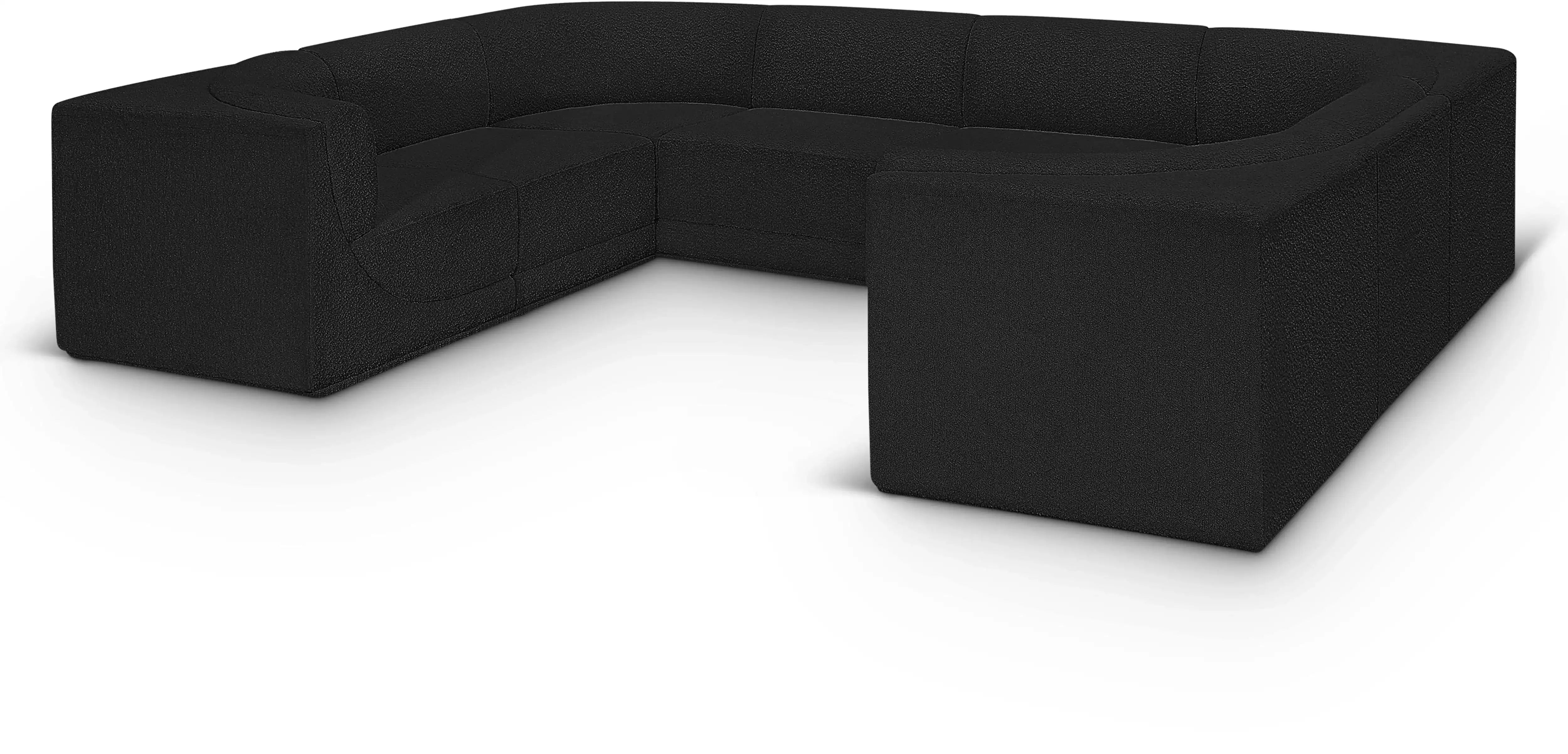 Ollie - 8 Piece Modular Sectional - Best Buy Furniture