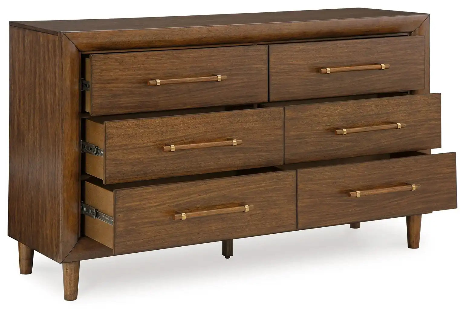 Lyncott - Dresser - Brown - Best Buy Furniture
