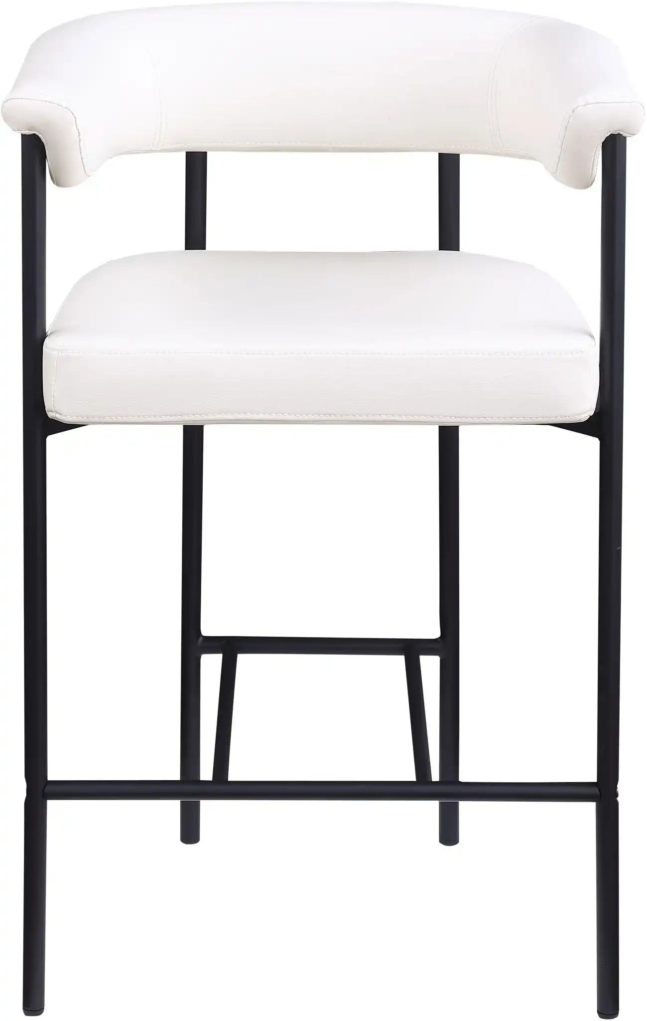Malin - Faux Leather Counter Stool (Set of 2)
