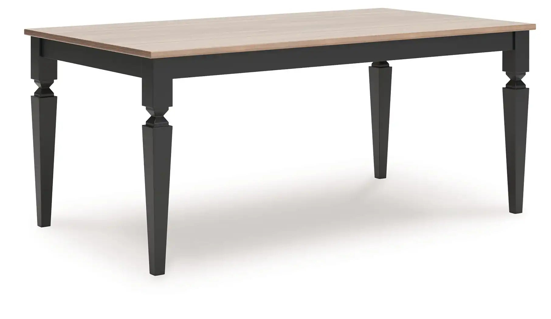 Brenkerton - Rectangular Dining Room Table - Grayish Brown / Black - Best Buy Furniture