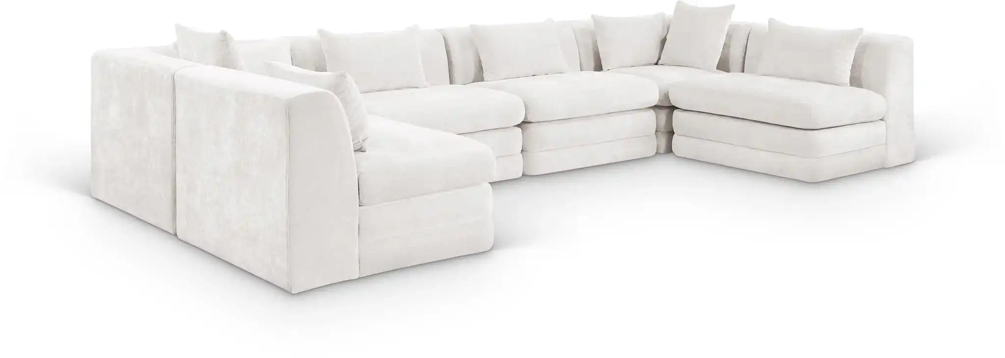 Stellar - 6 Piece Upholstered Modular Sectional - Best Buy Furniture