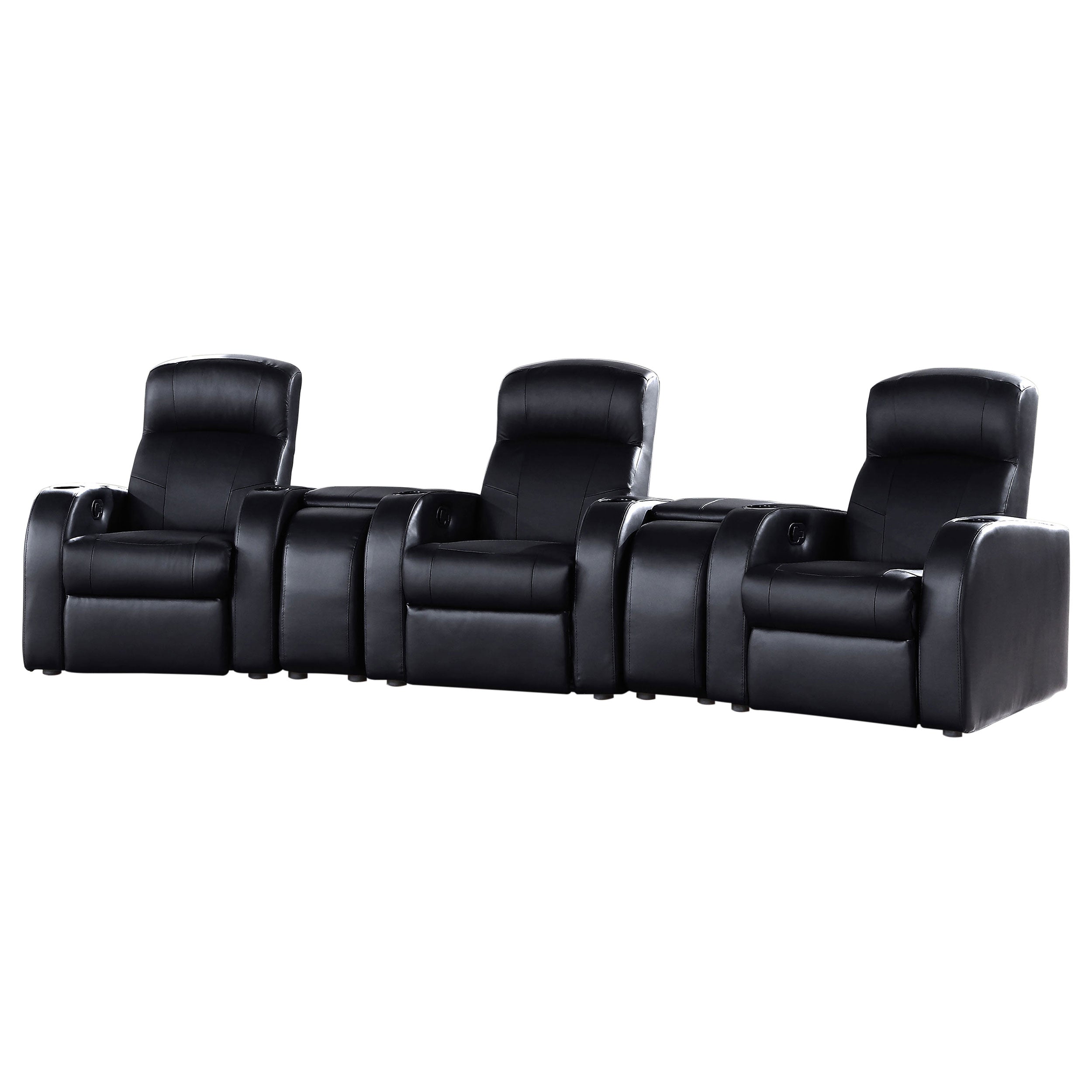 Cyrus 5-piece Upholstered Home Theater Seating-CoasterEssence