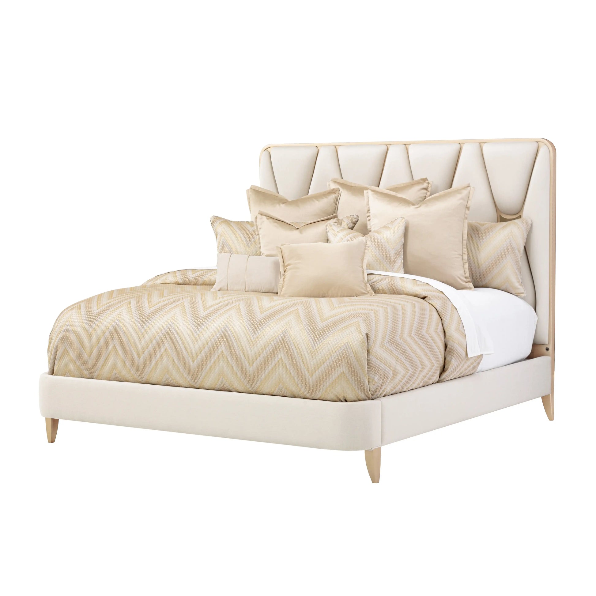 La Rachelle - Upholstered Panel Bed - Best Buy Furniture