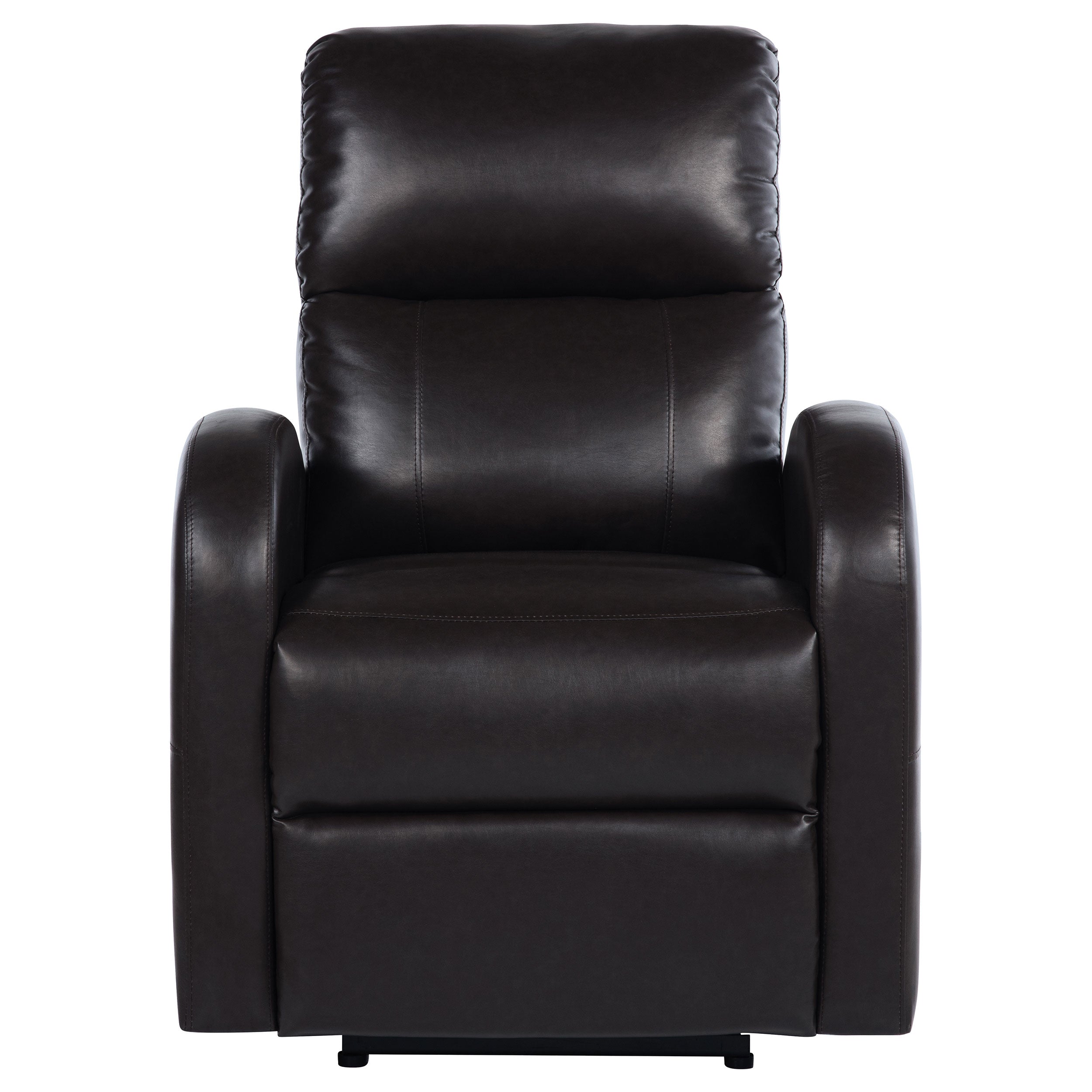 Grant Upholstered Power Recliner Chair Brown-