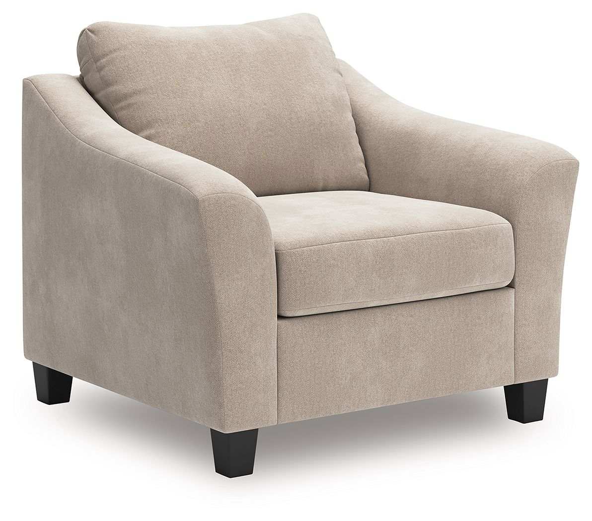 Willarae - Chair And A Half - Taupe - Best Buy Furniture