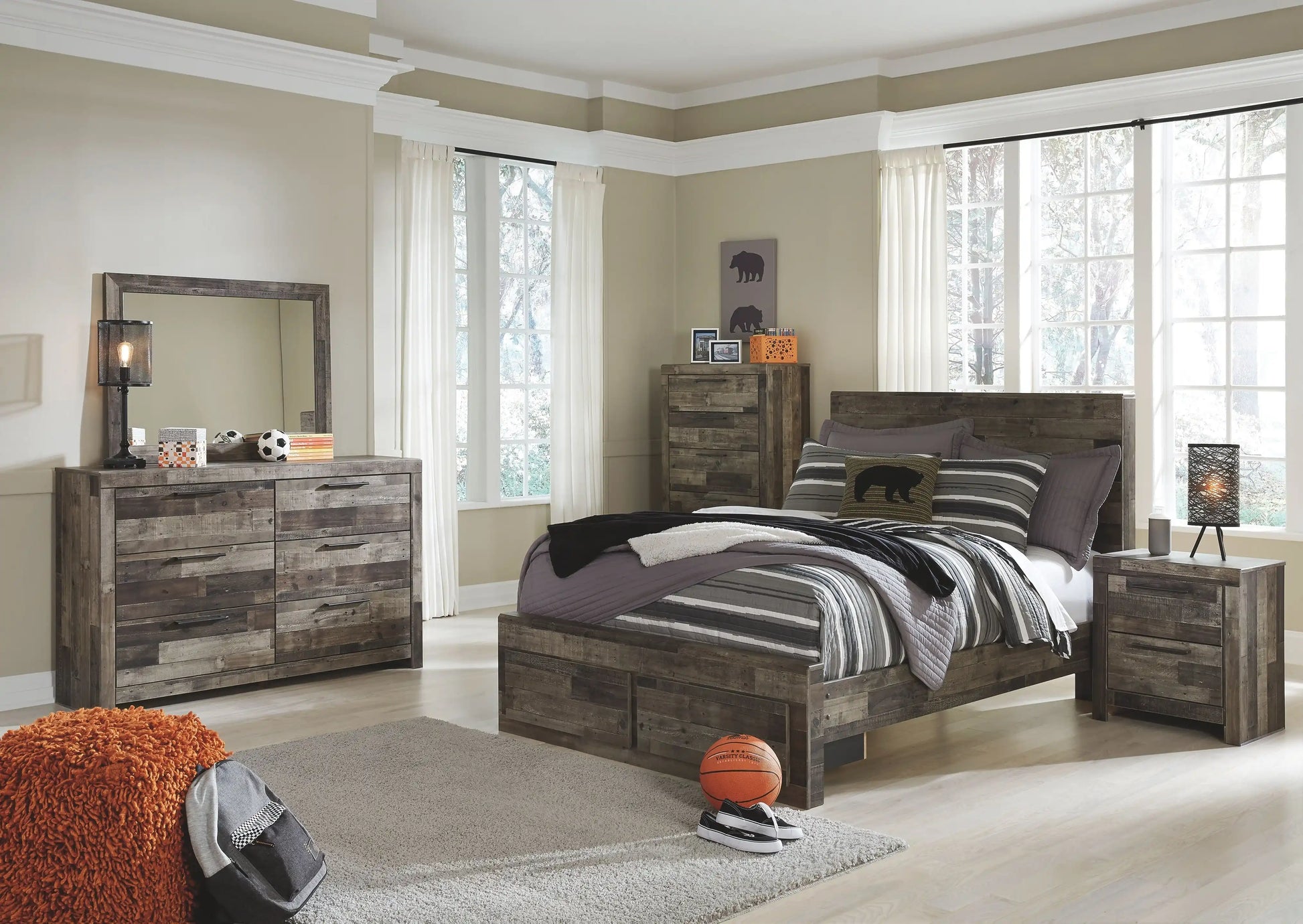Derekson - Youth Panel Bedroom Set - Best Buy Furniture