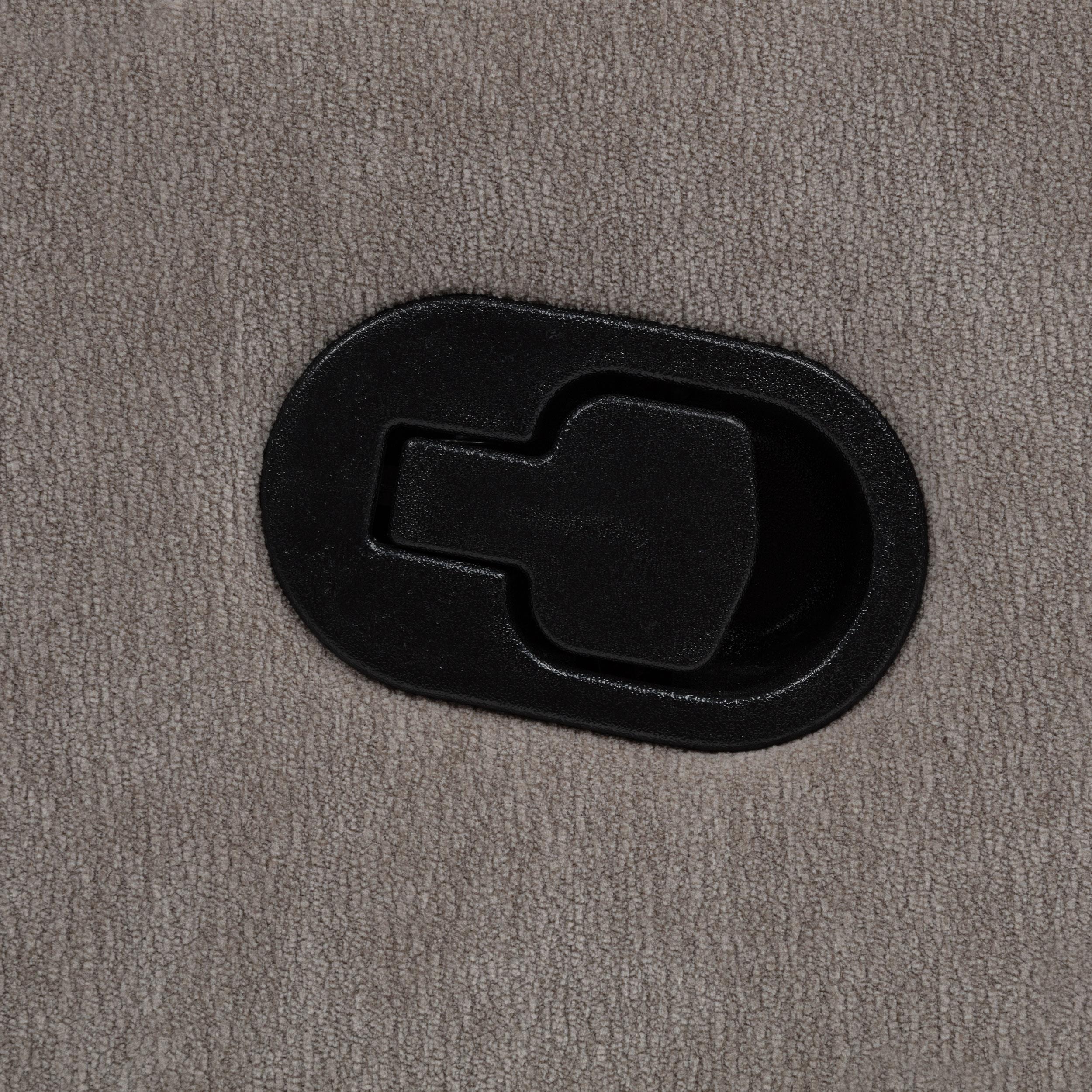 Hamilton Chenille Upholstered Manual Reclining Sofa Sand-