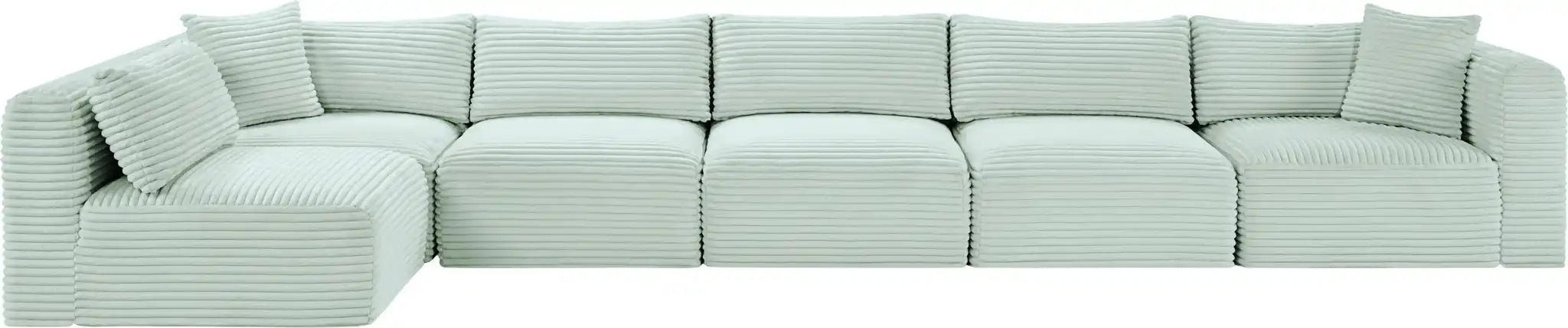 Shaggy - 6 Piece Modular Sectional