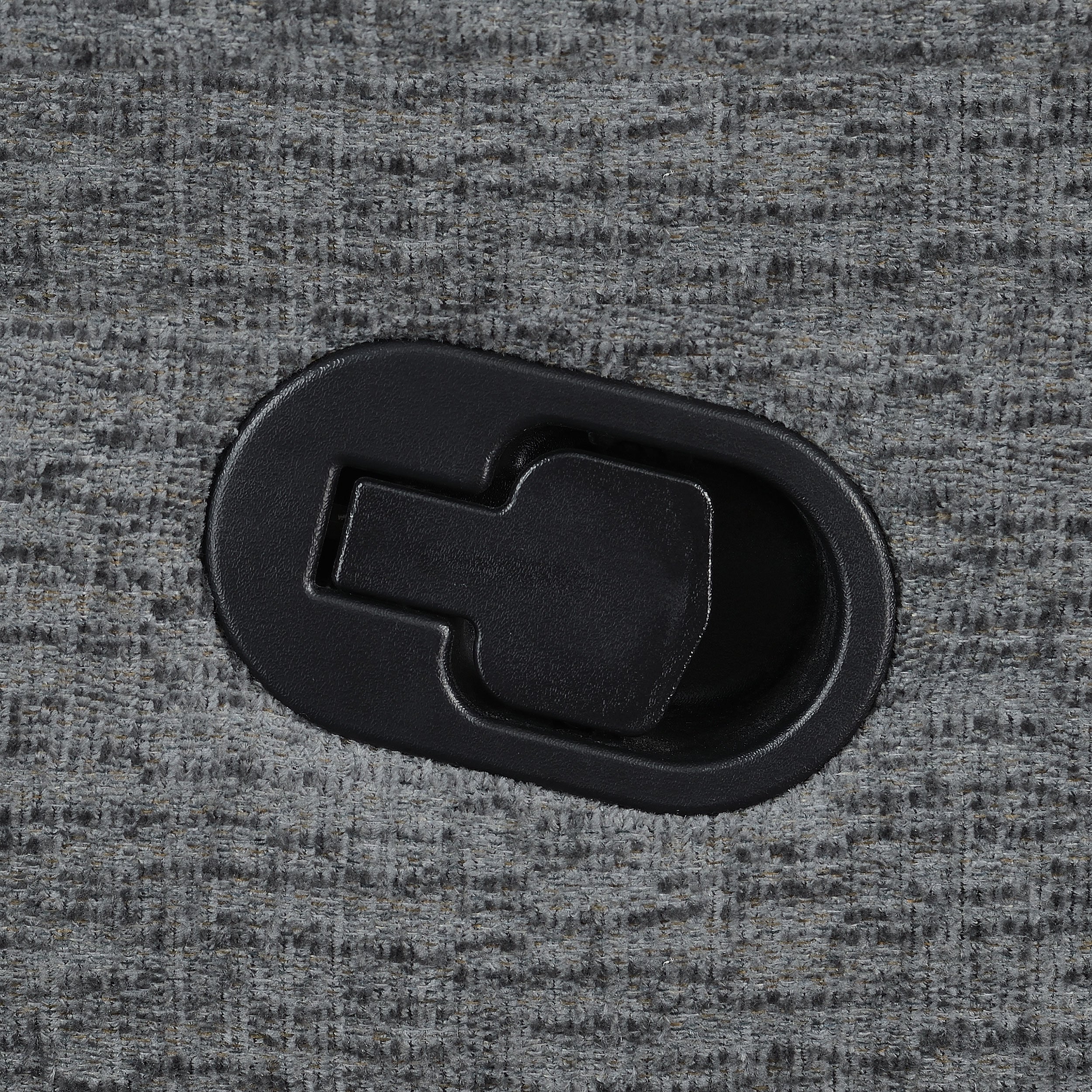 Bahrain Upholstered Motion Loveseat Charcoal-CoasterEssence