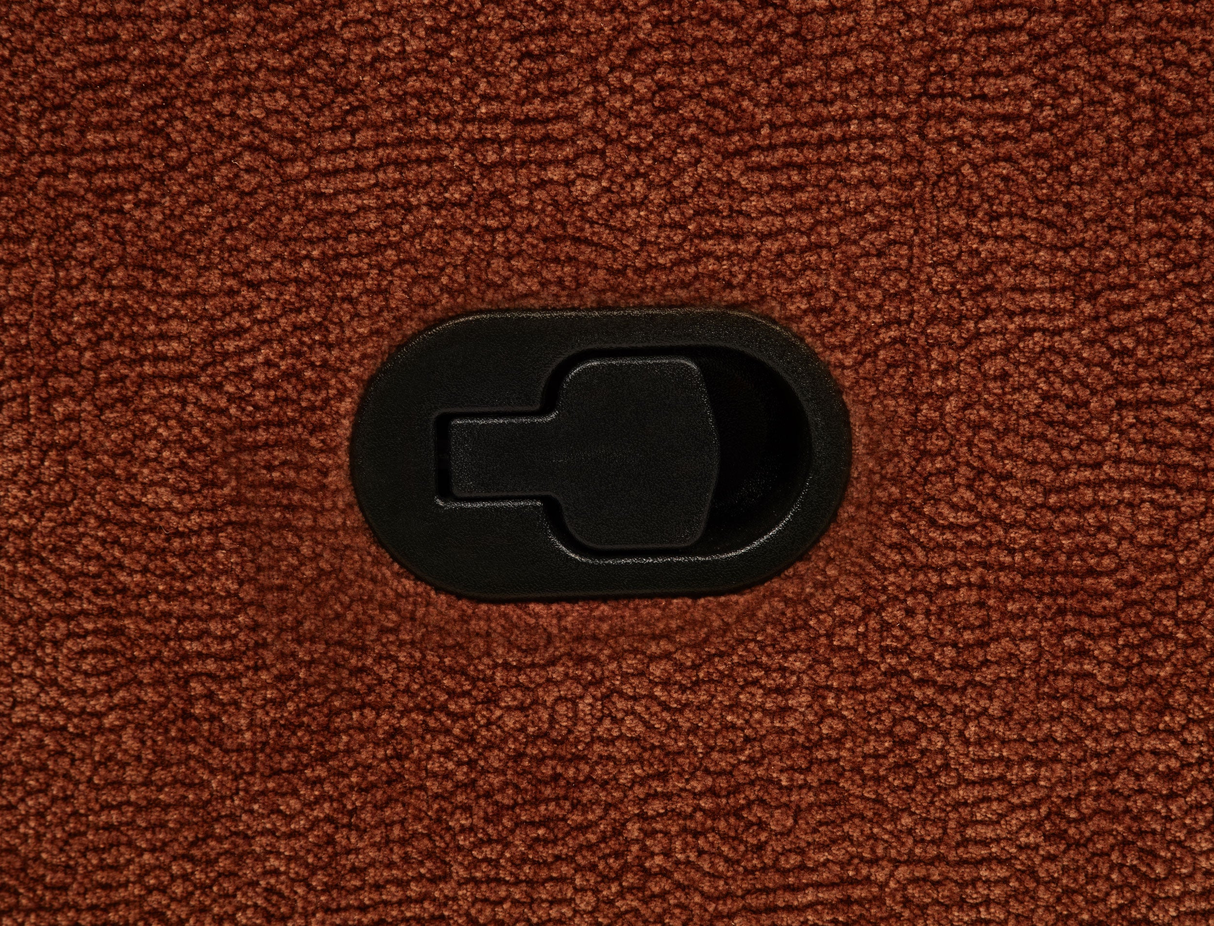 Navarro Chenille Upholstered Reclining Loveseat Burnt Orange-