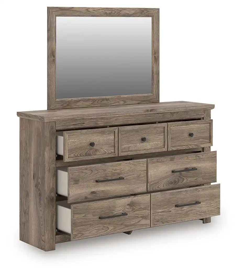 Rusticott - Seven Drawer Dresser - Best Buy Furniture