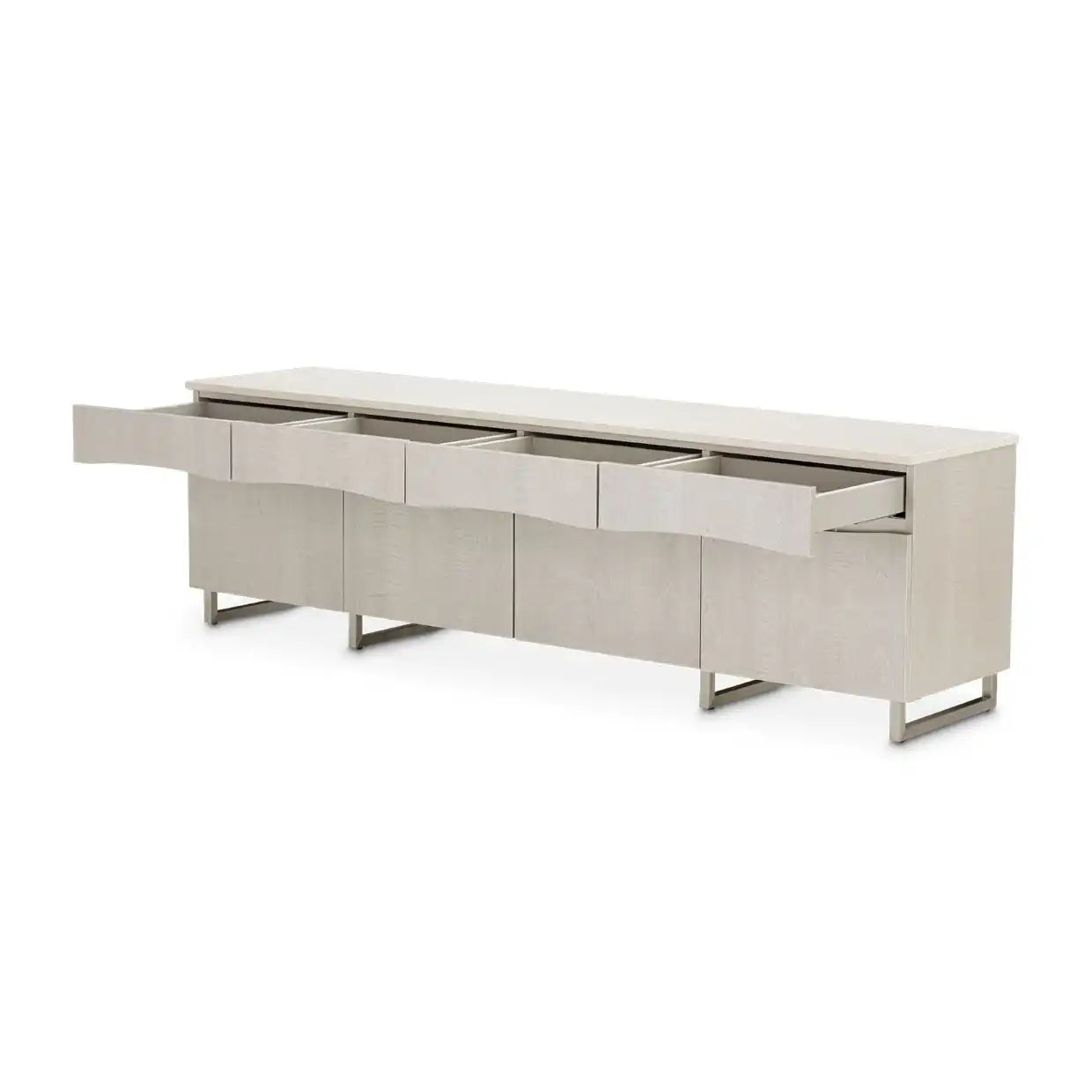 Marin - Media Cabinet - Beige - Best Buy Furniture