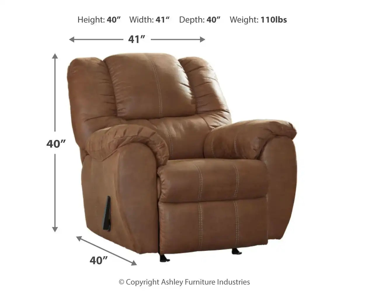 McGann - Rocker Recliner - Best Buy Furniture