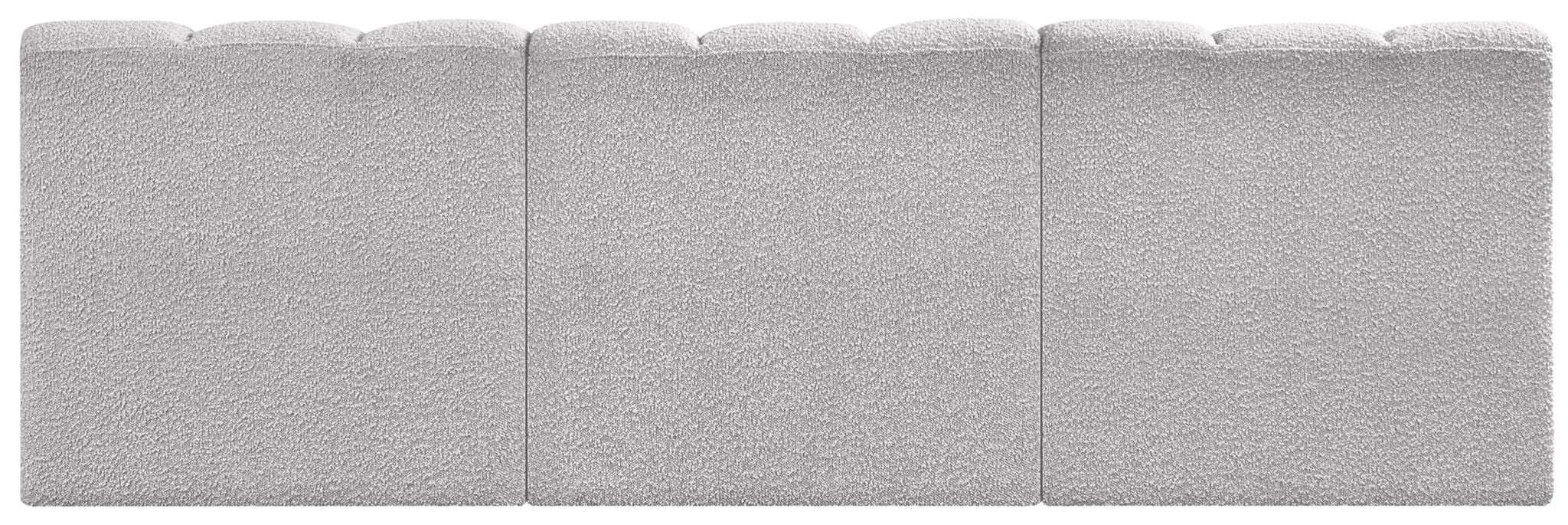 Arc - Boucle Fabric 3 Seats Modular Sofa