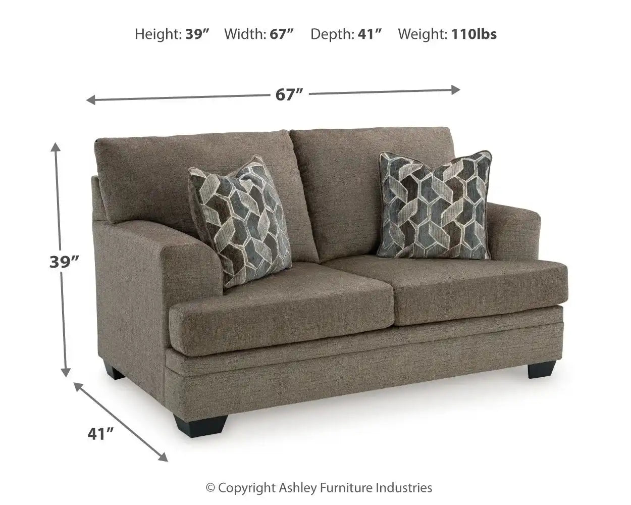 Stonemeade - Loveseat - Best Buy Furniture