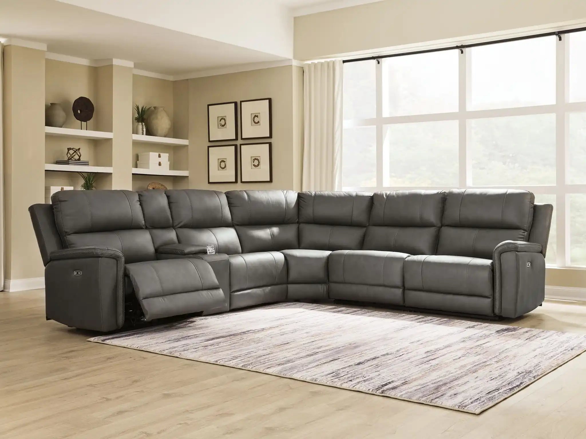 Bleckley - Reclining Sectional - Best Buy Furniture