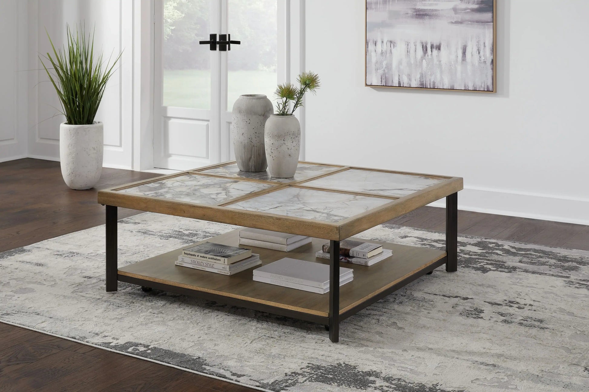 Montia - Square Cocktail Table - Multi - Best Buy Furniture
