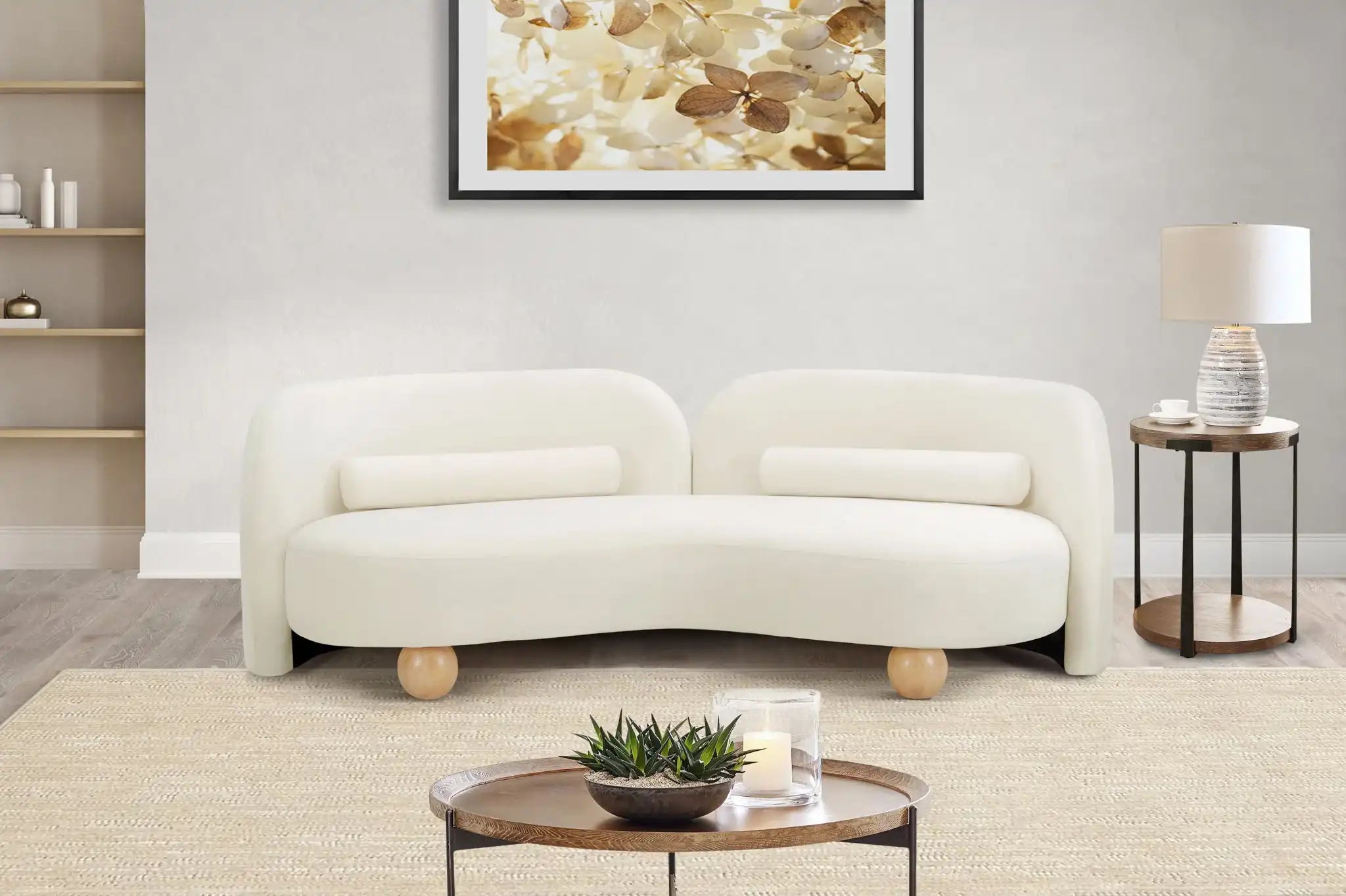 Daphne - Velvet Sofa