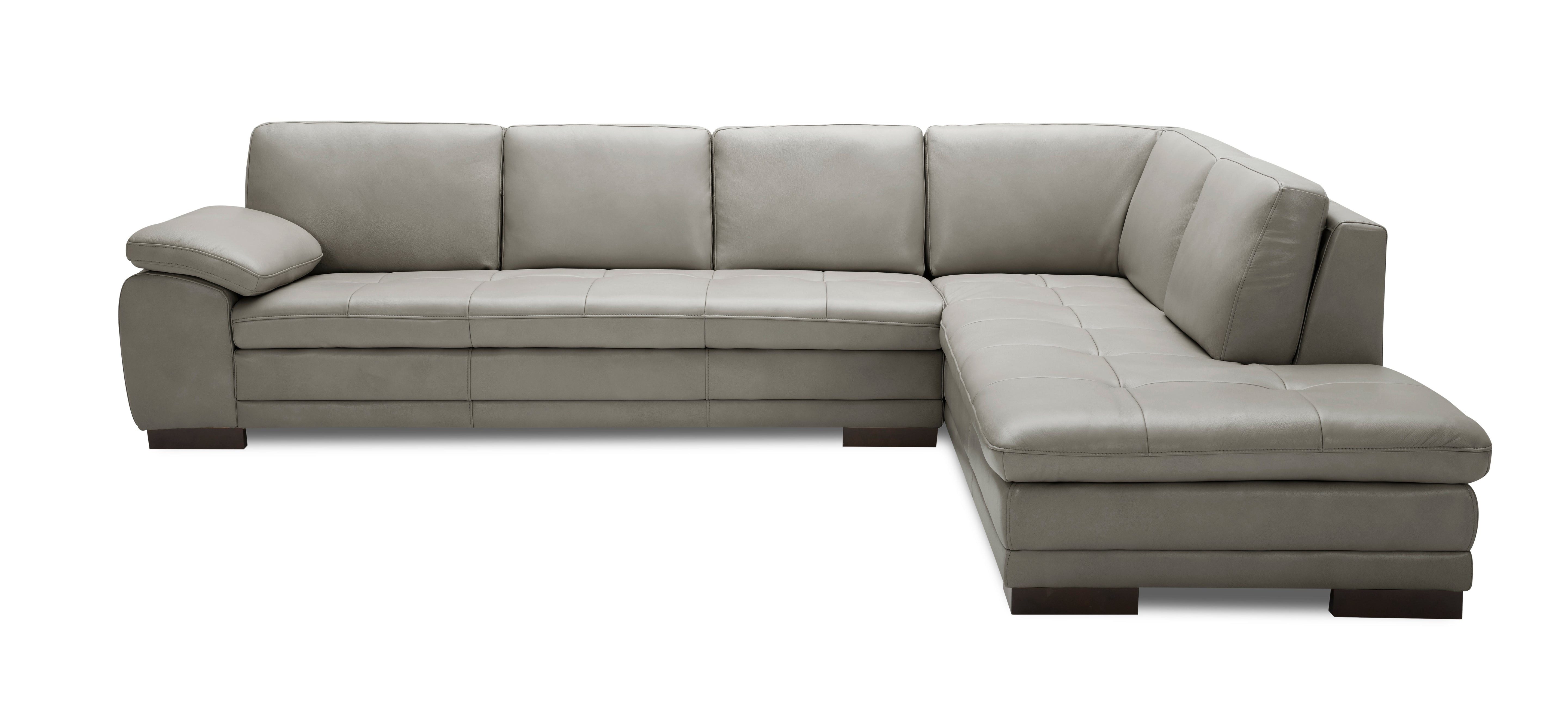 Modena Italian Leather Sectional J&M-625