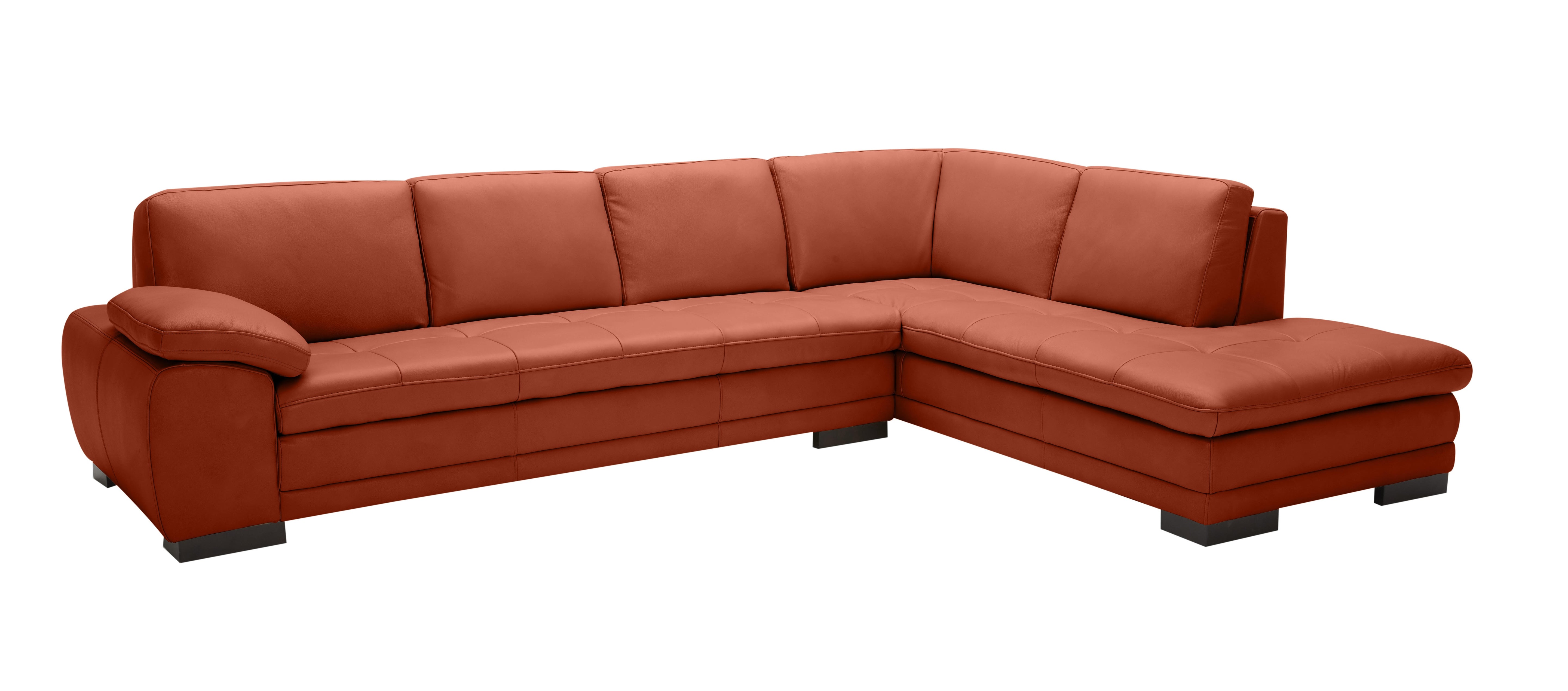 Modena Italian Leather Sectional J&M-625