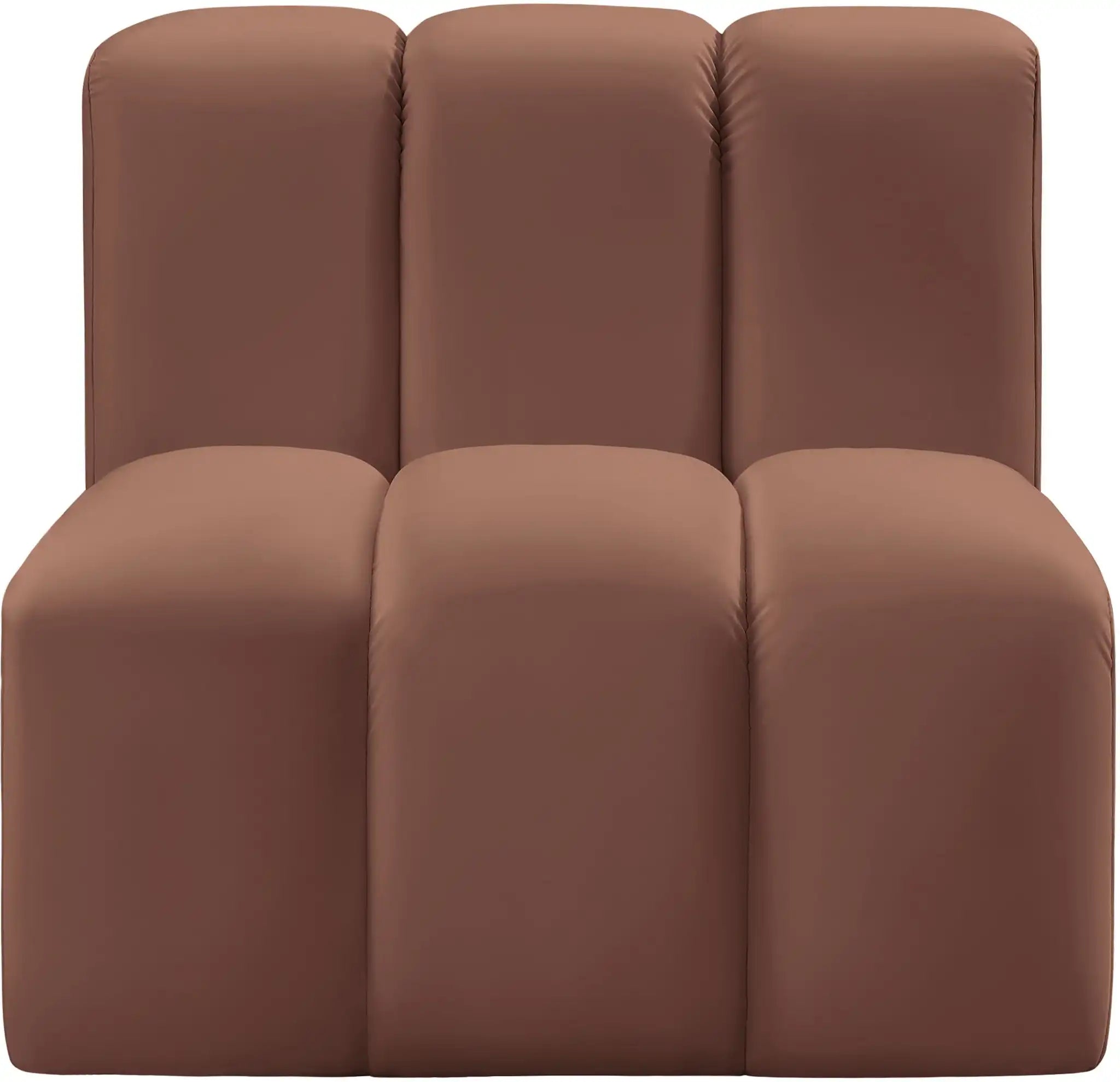 Arc - Faux Leather Straight Chair