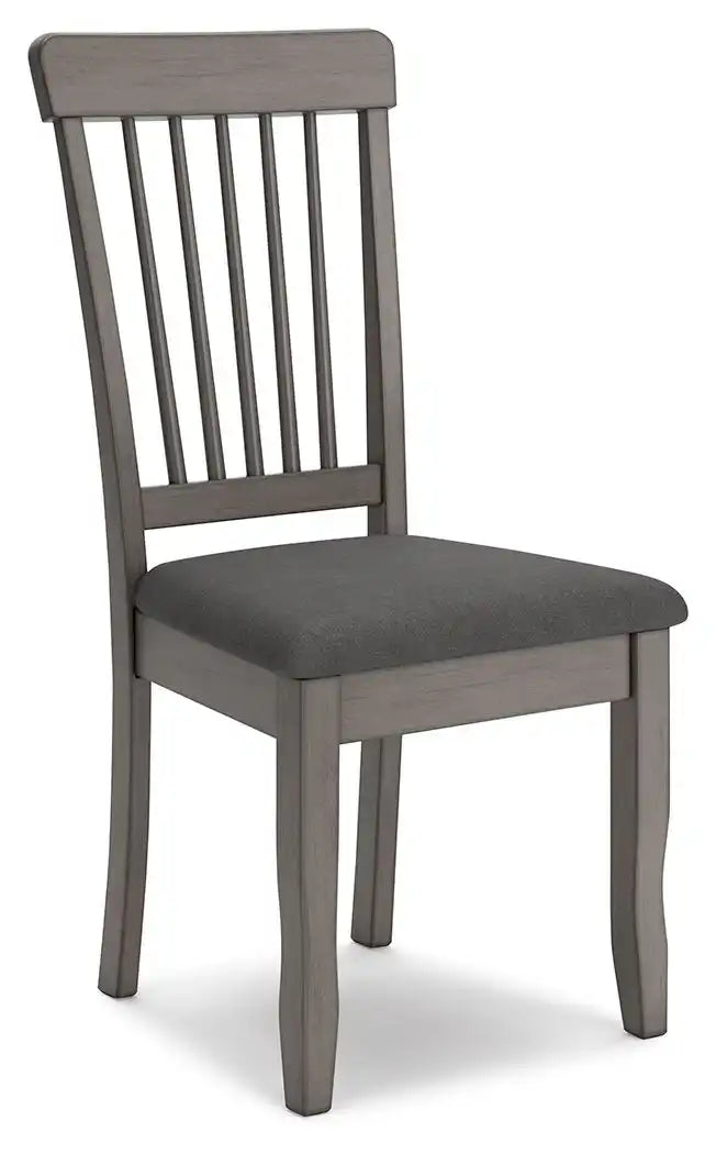 Shullden - Dining Room Side Chair (Set of 2) - Gray - Best Buy Furniture