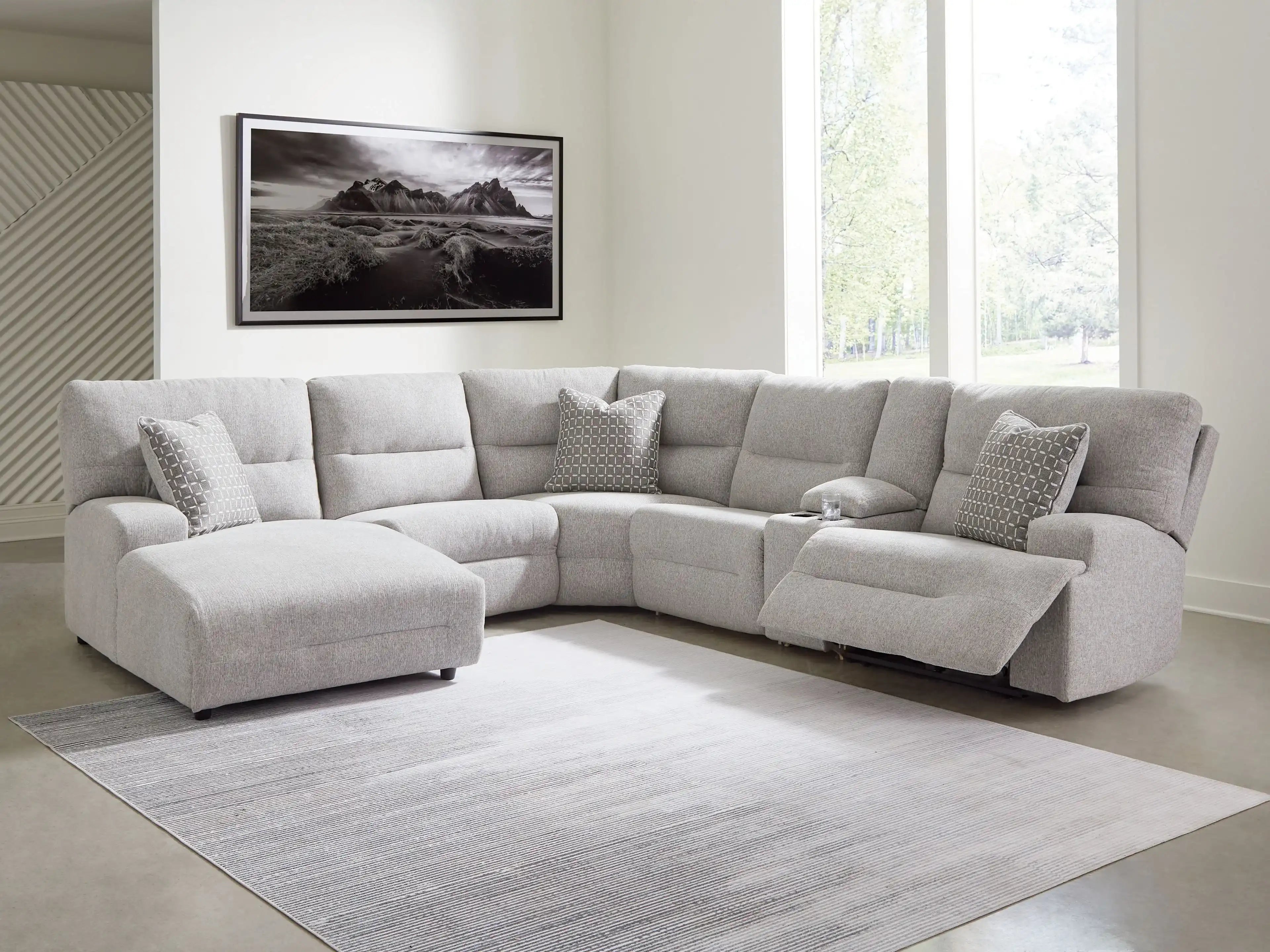 Acklen Place - Reclining Sectional - Best Buy Furniture