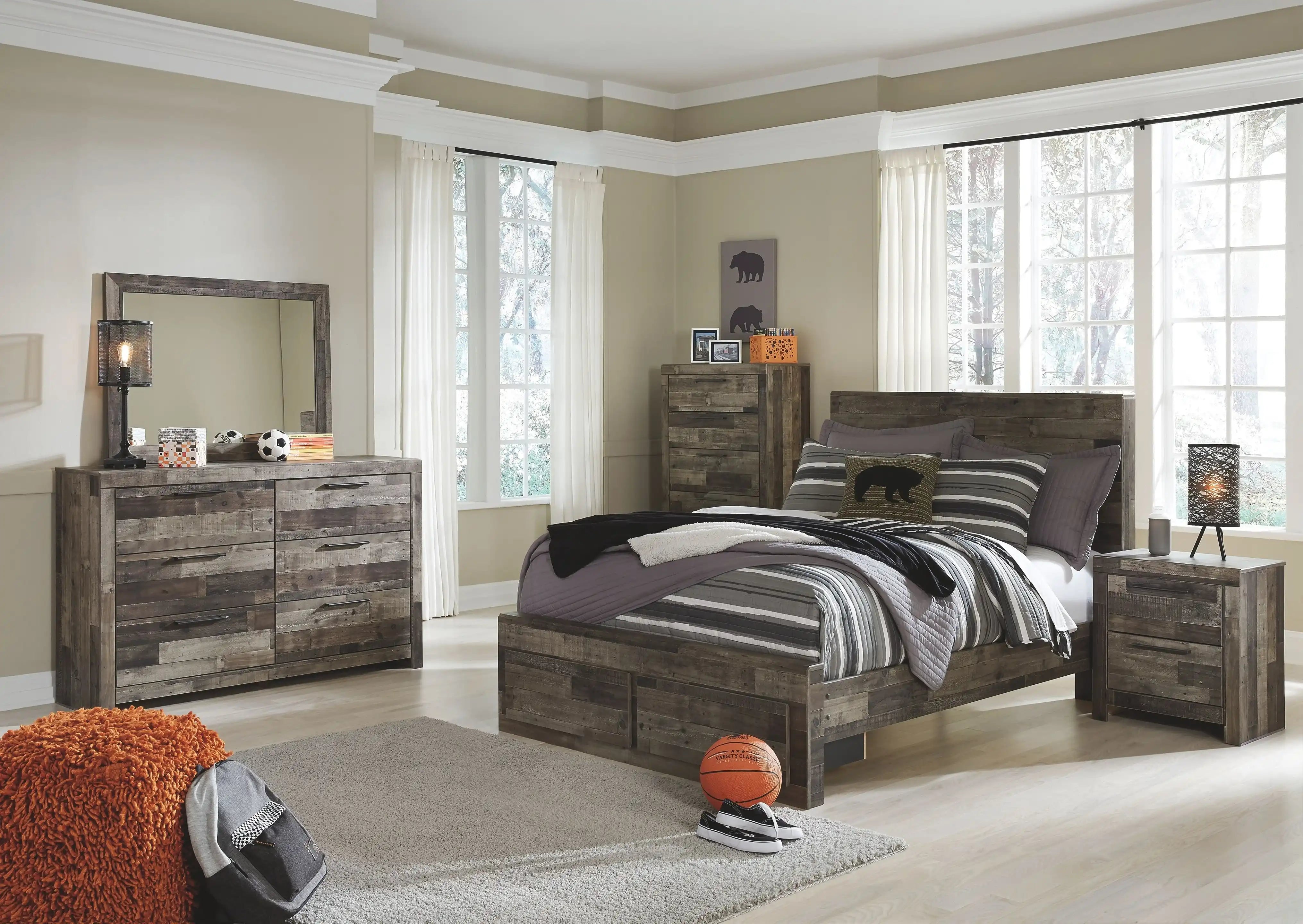 Derekson - Youth Panel Bedroom Set - Best Buy Furniture