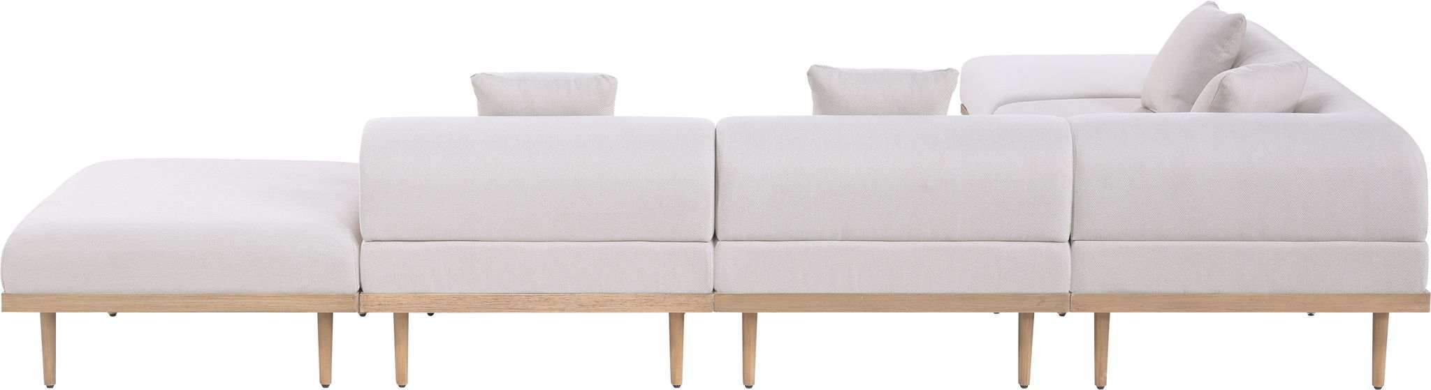 Laguna - 6 Piece 142" Outdoor Patio Modular Sectional