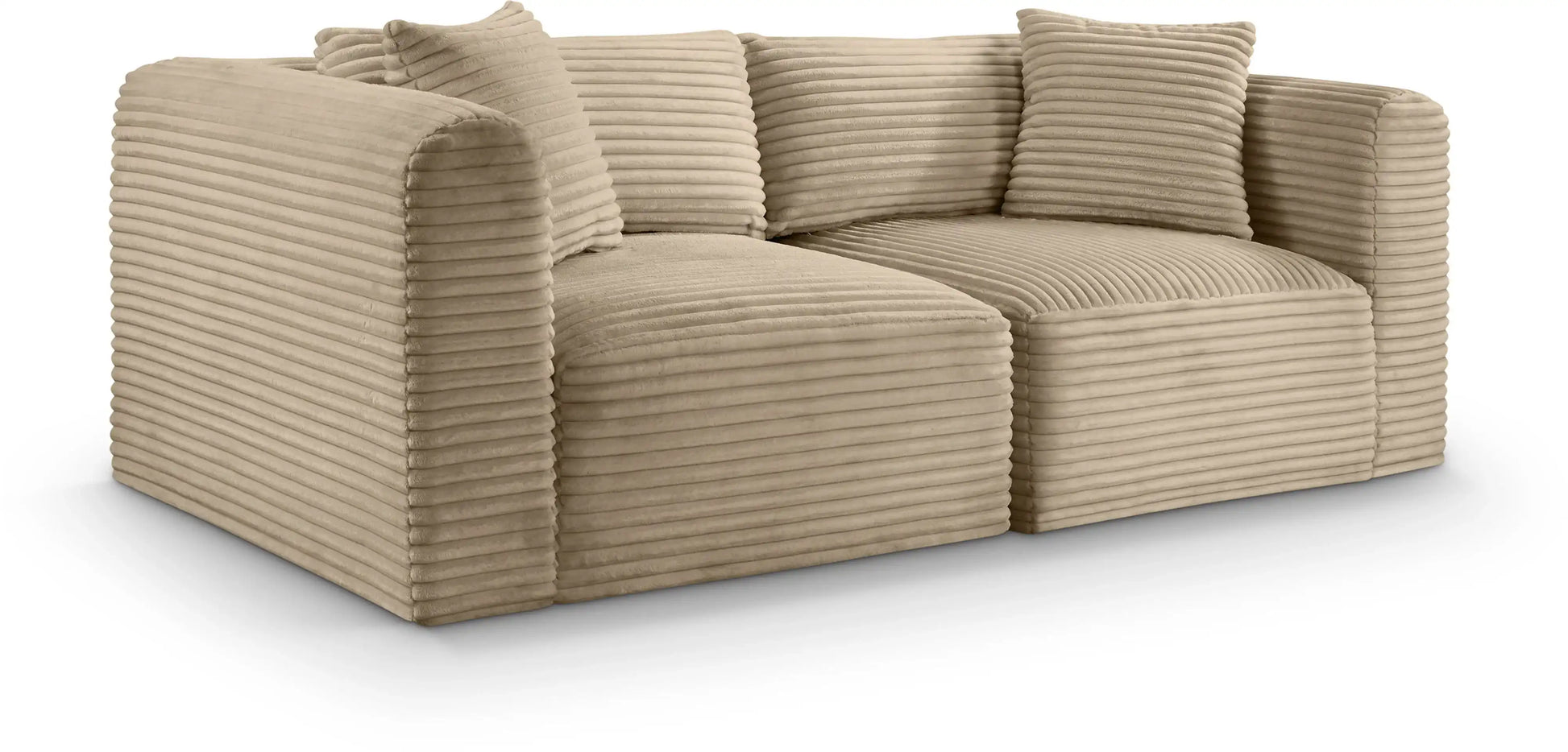 Shaggy - Fabric 2 Seat Modular Sofa - Best Buy Furniture