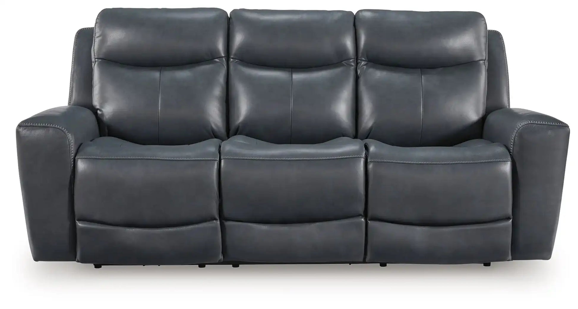 Next Move - Power Reclining Sofa With Adjustable Headrest - Best Buy Furniture