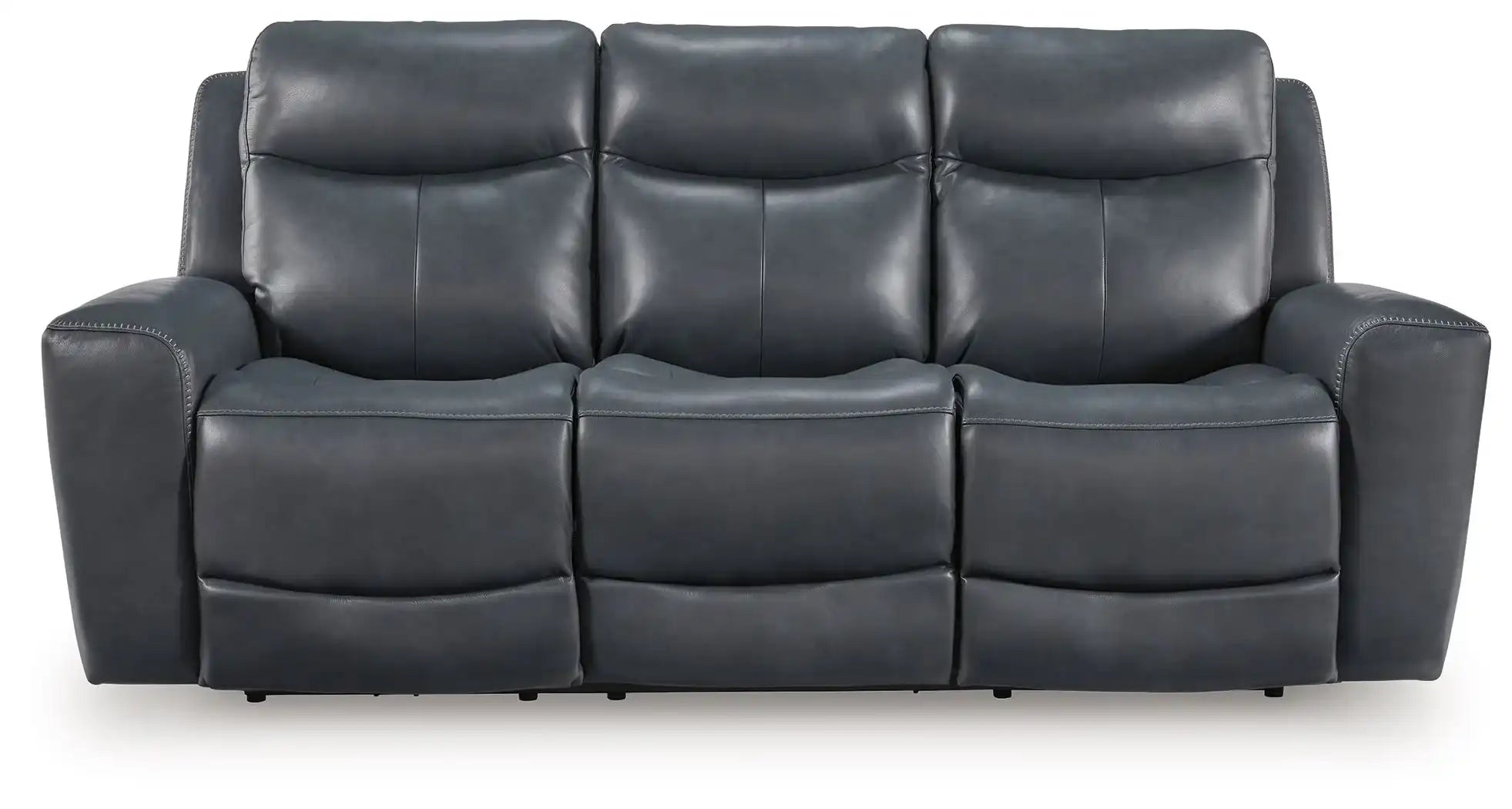 Next Move - Power Reclining Sofa With Adjustable Headrest - Best Buy Furniture