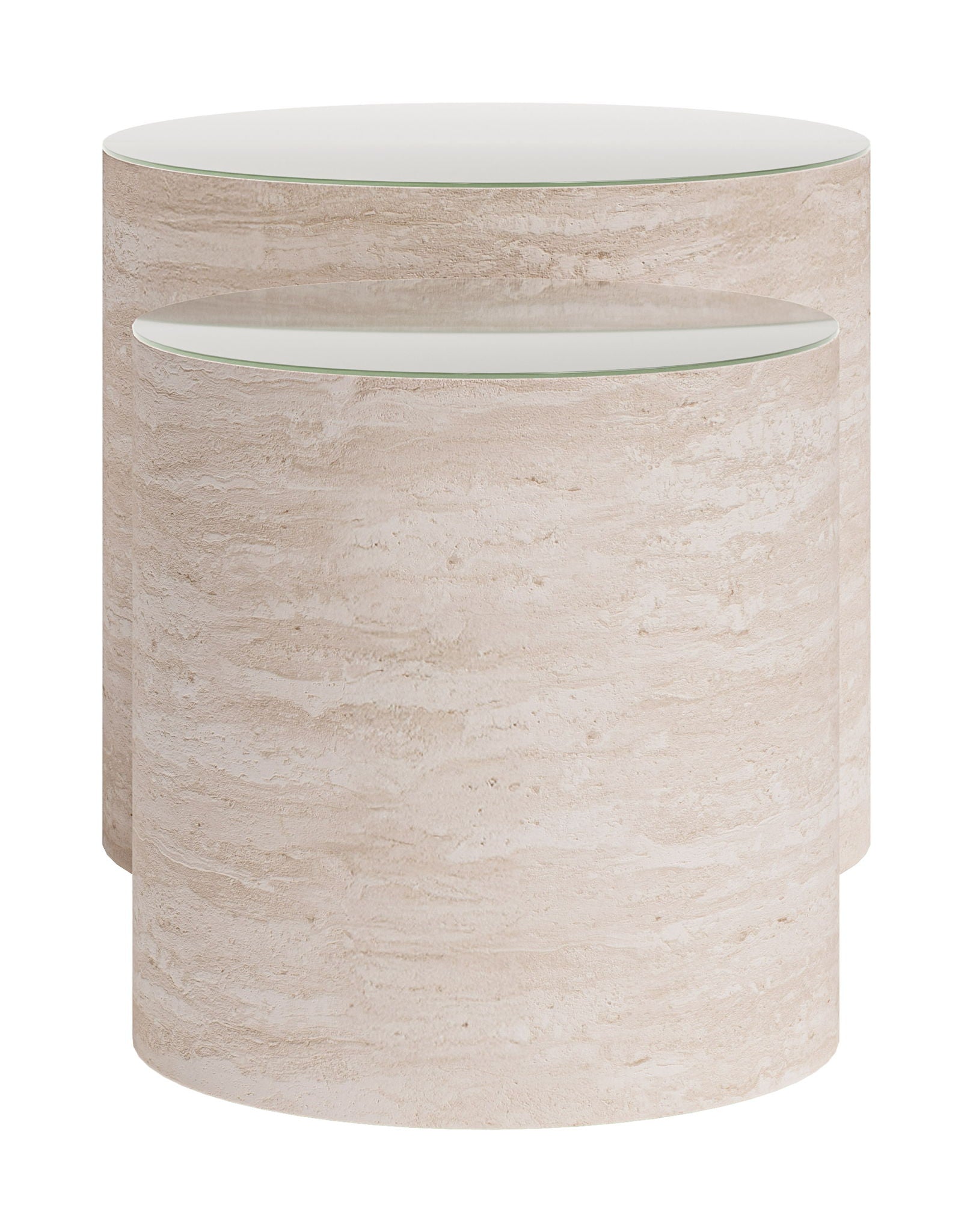 Carzo - Coffee Table Set - Stone Beige